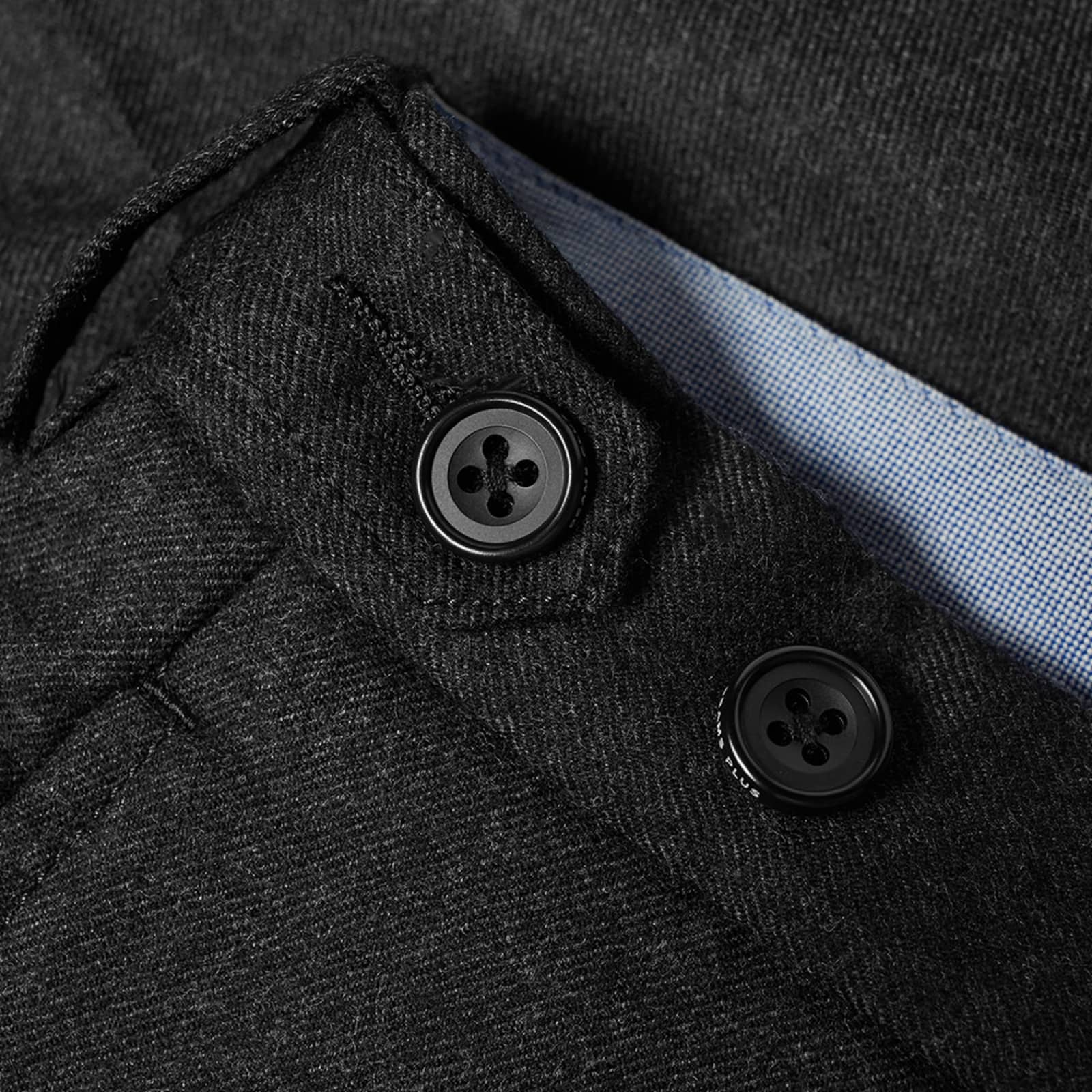 9/10 Flannel Pant in Charcoal