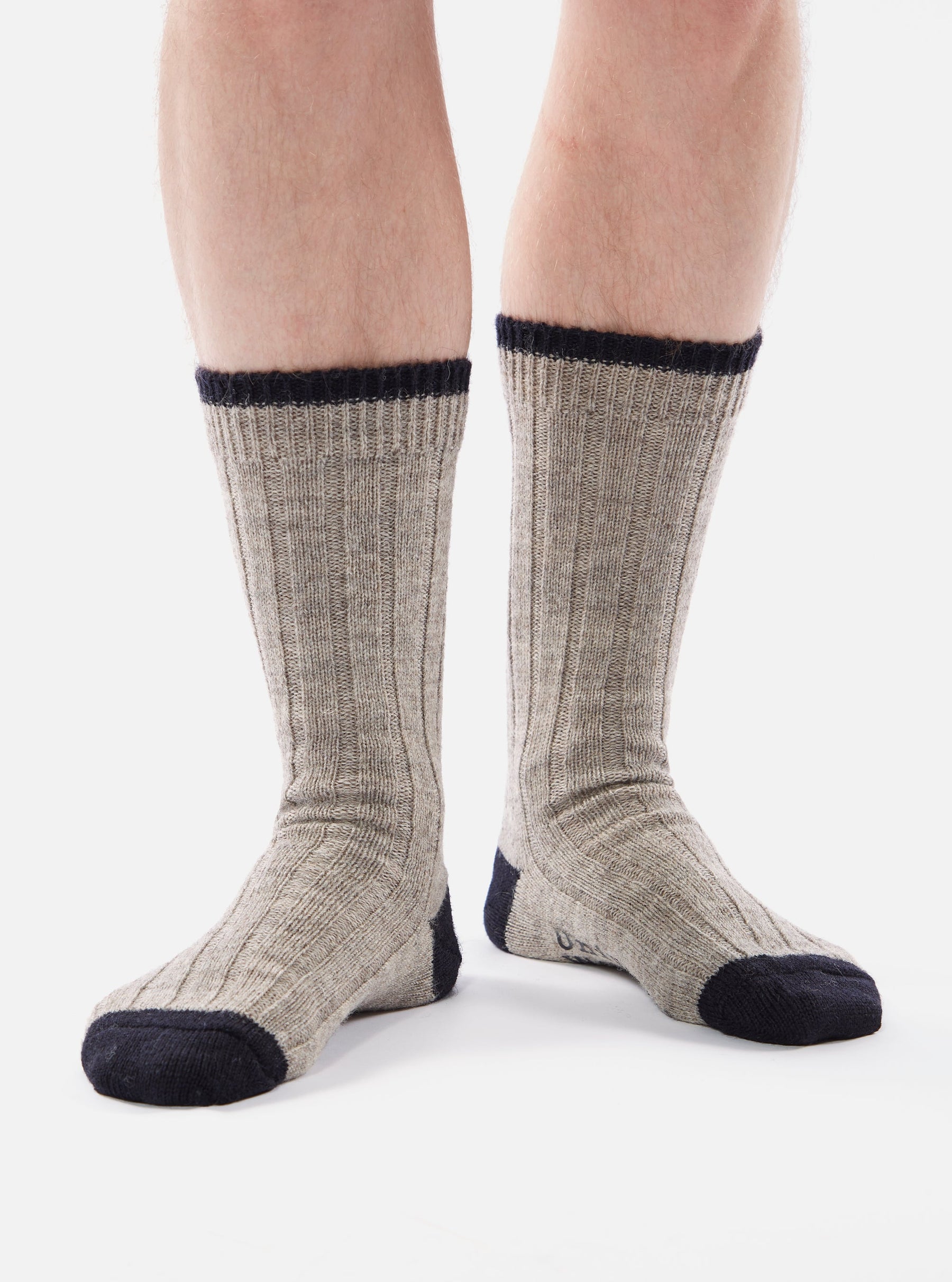 Wool Hike Sock in Stone