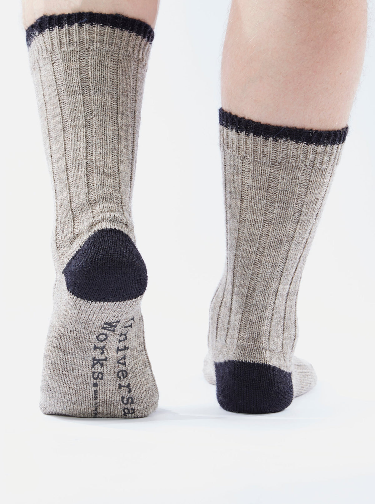 Wool Hike Sock in Stone