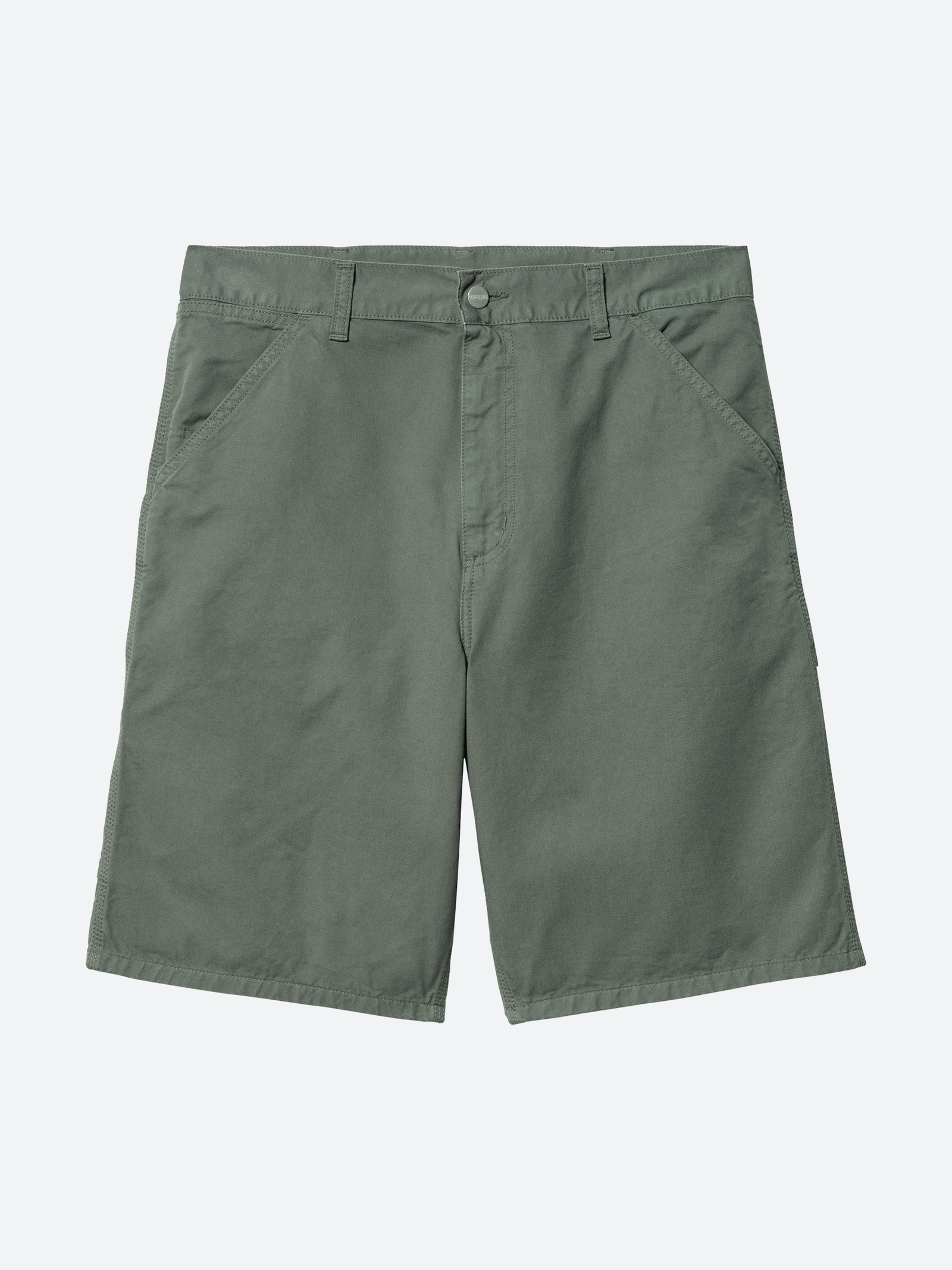 Carhartt WIP Single Knee Short in Park (Garment Dyed) Homme Essentials