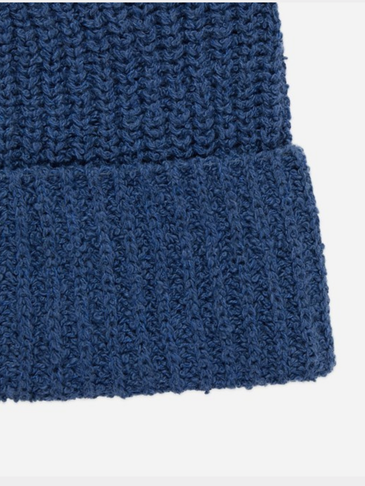 Watch Cap in Lapis Boucle