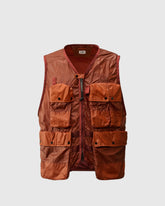 CS II Logo Gilet Vest in Sable
