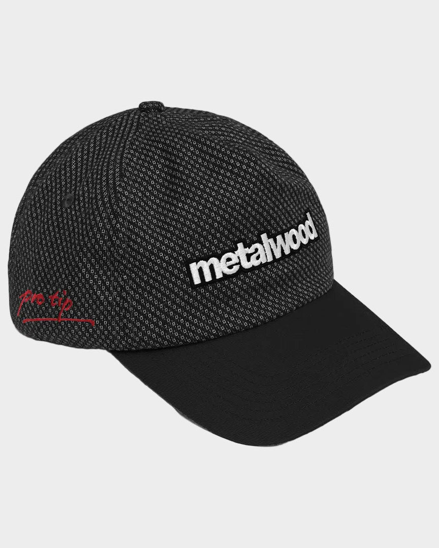Pro Tip Snapback Hat in Black