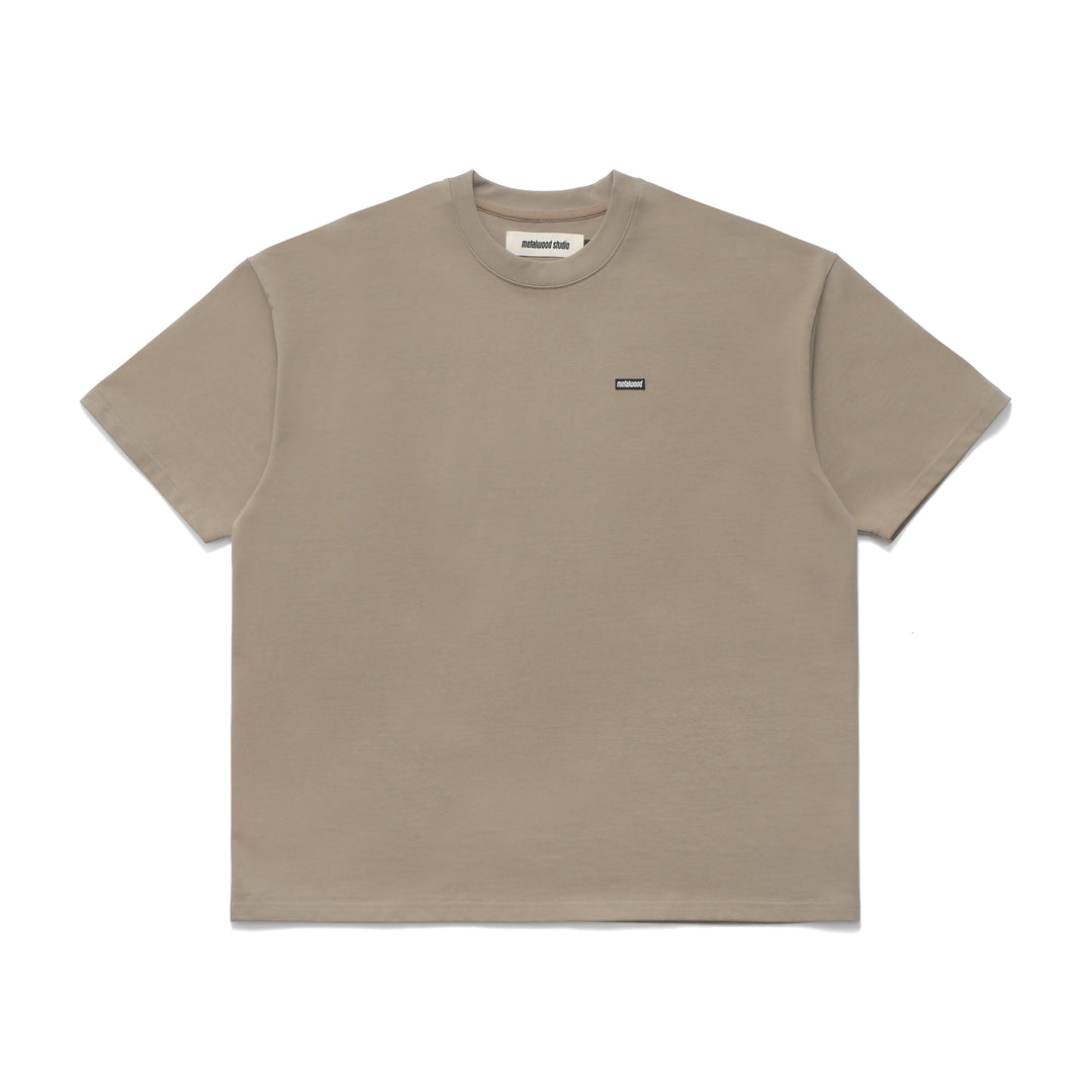 Heavyweight Mini Metal Logo T-Shirt in Green Tea
