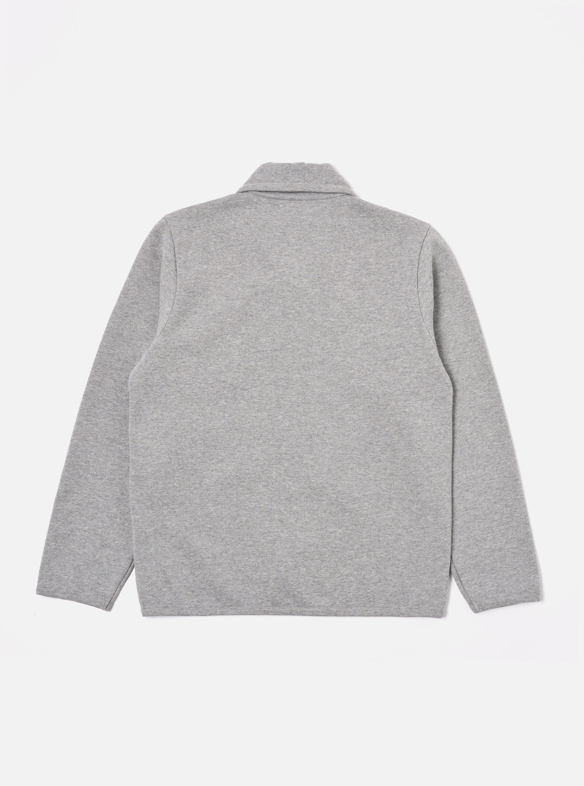 Lancaster Jacket in Grey Marl Recycled Cotton Blend Jersey