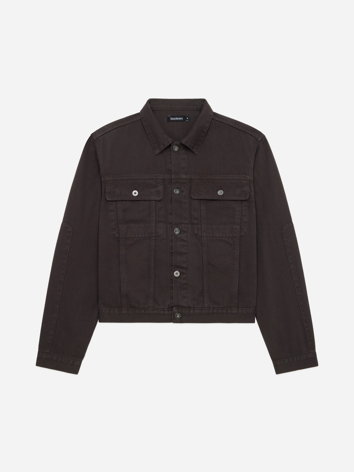 Trucker Jacket in Umber Twill