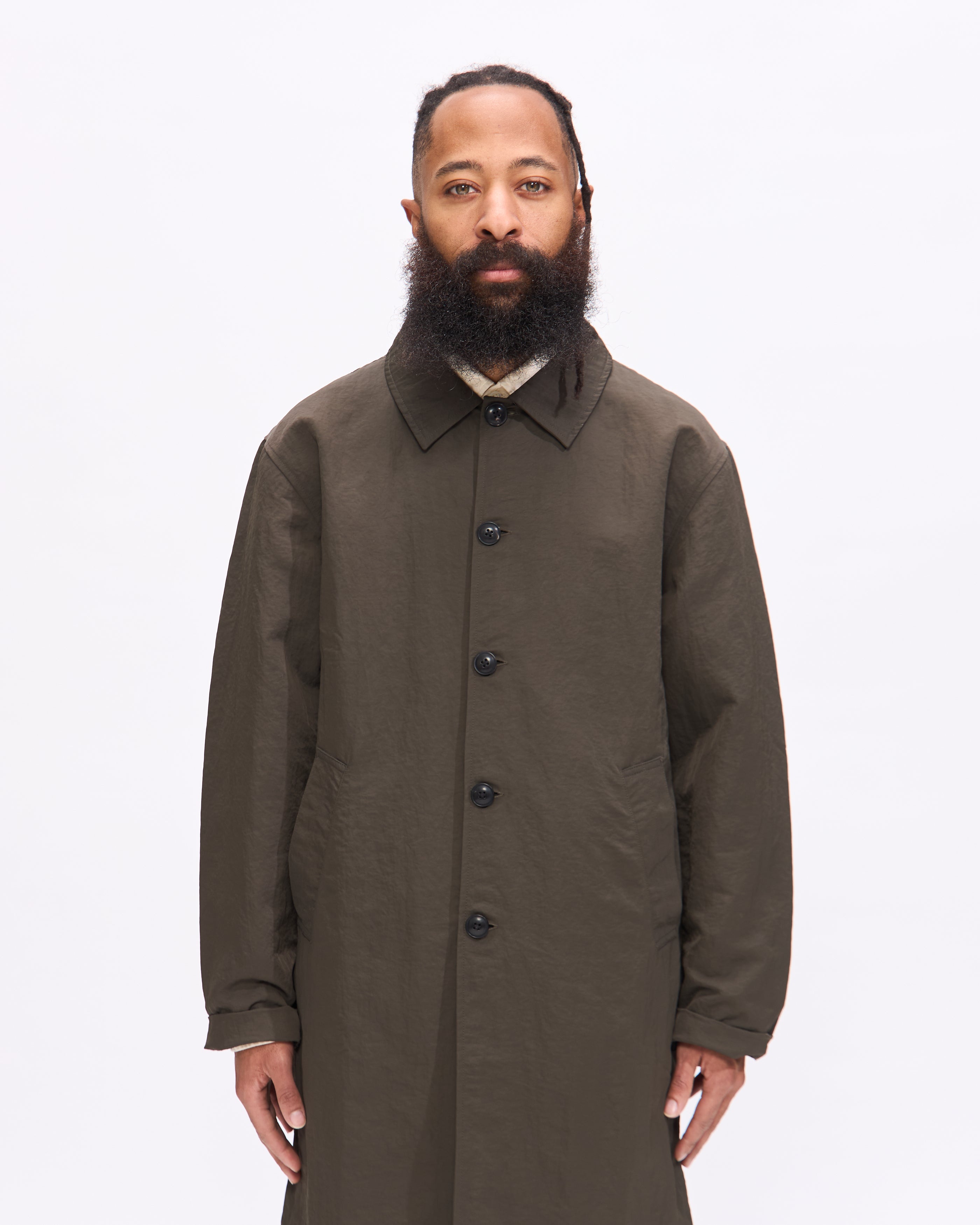 【INCHANT ME】Oz Overfit Long Mac Coat INCHANT ME】Oz Overfit Long Mac Coat