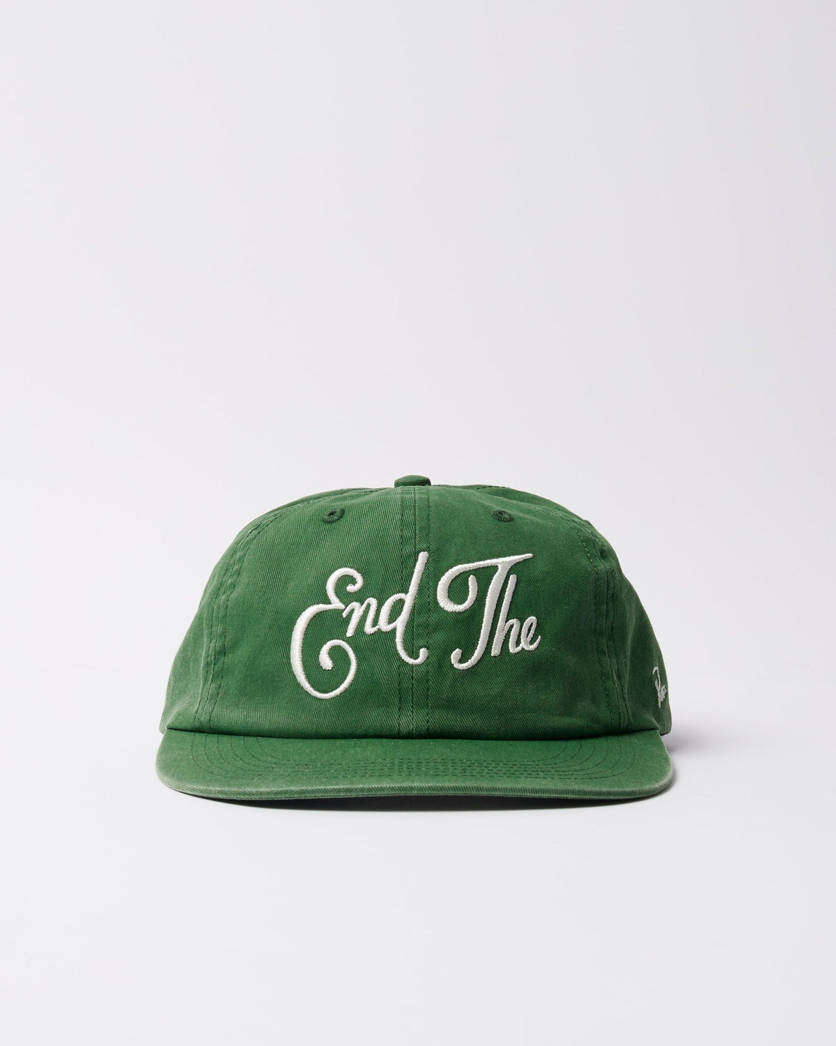 End The 6 Panel Hat in Green