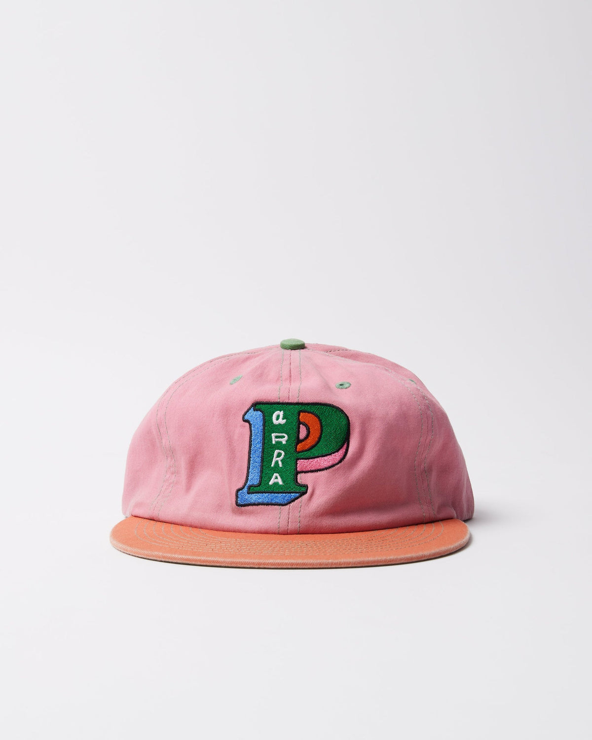 Slanted P Hat in Pink