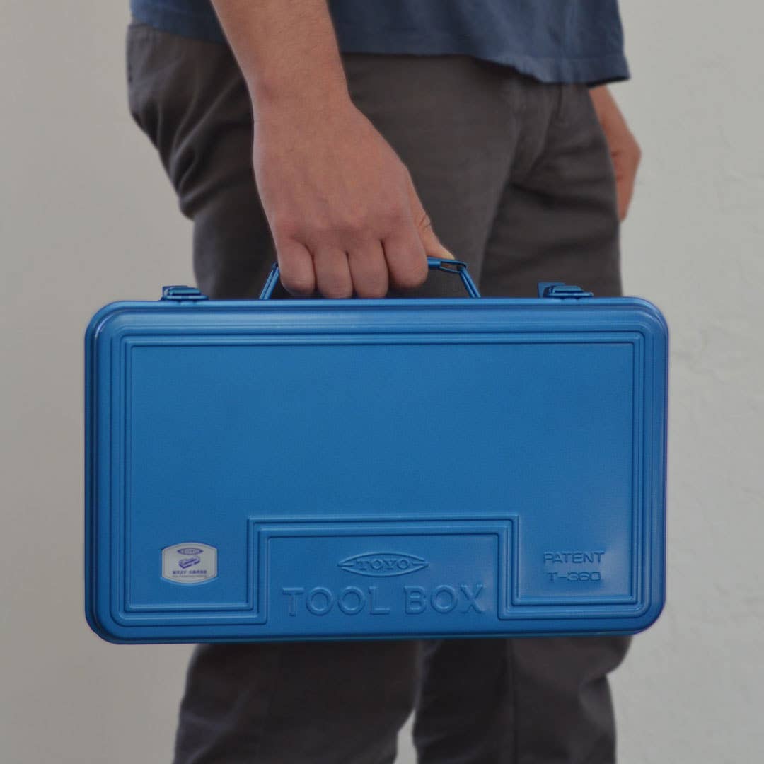 Steel Trunk Toolbox T-360 in Blue