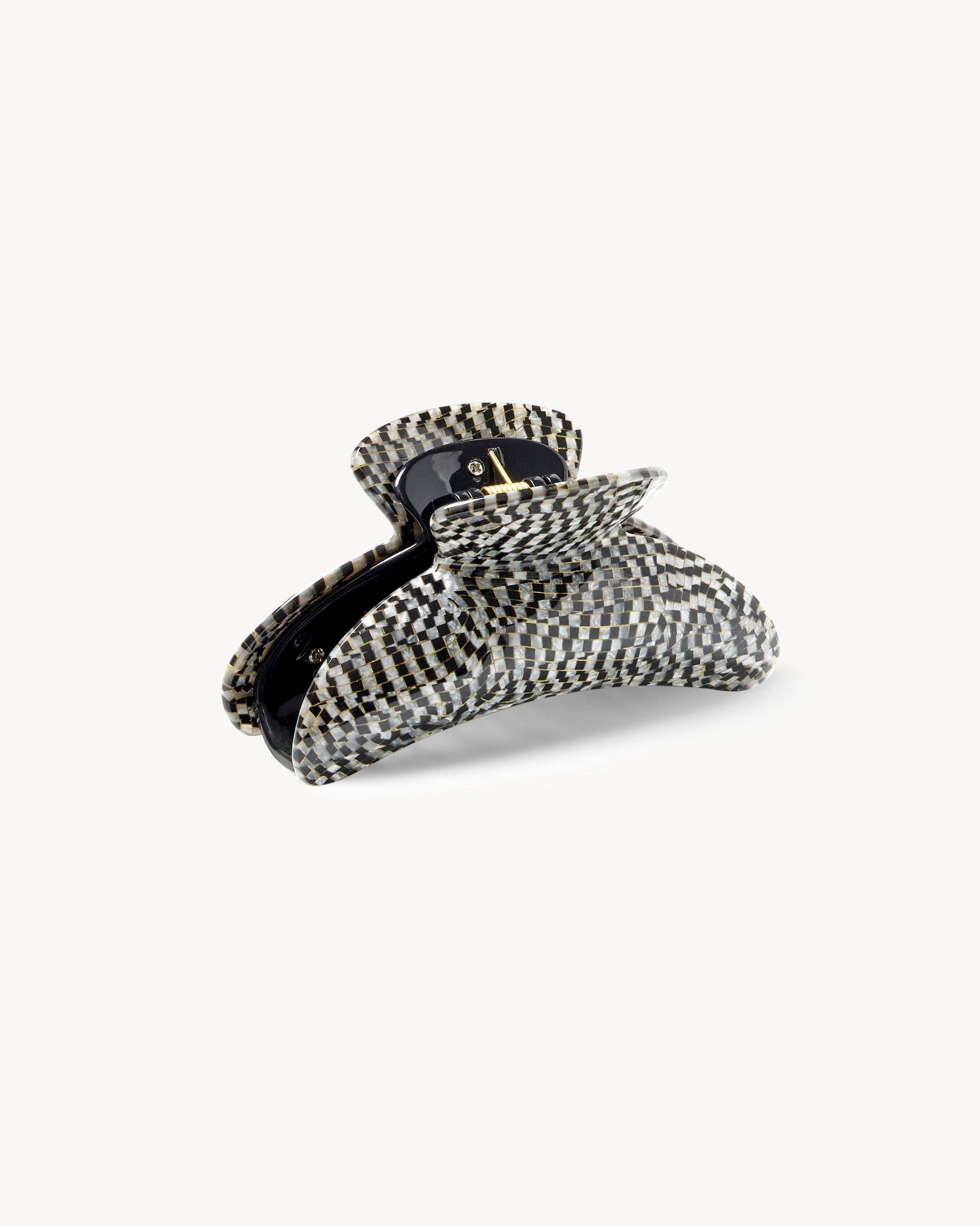 Grande Heirloom Claw in Perle Noir