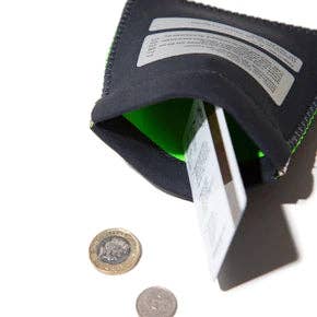 Coin Card Holder in Light Grey