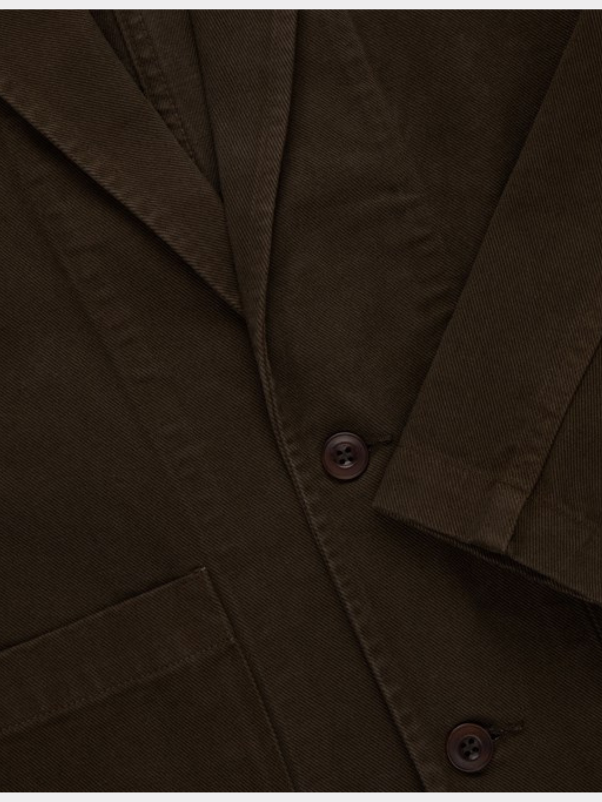 Work Blazer in Umber