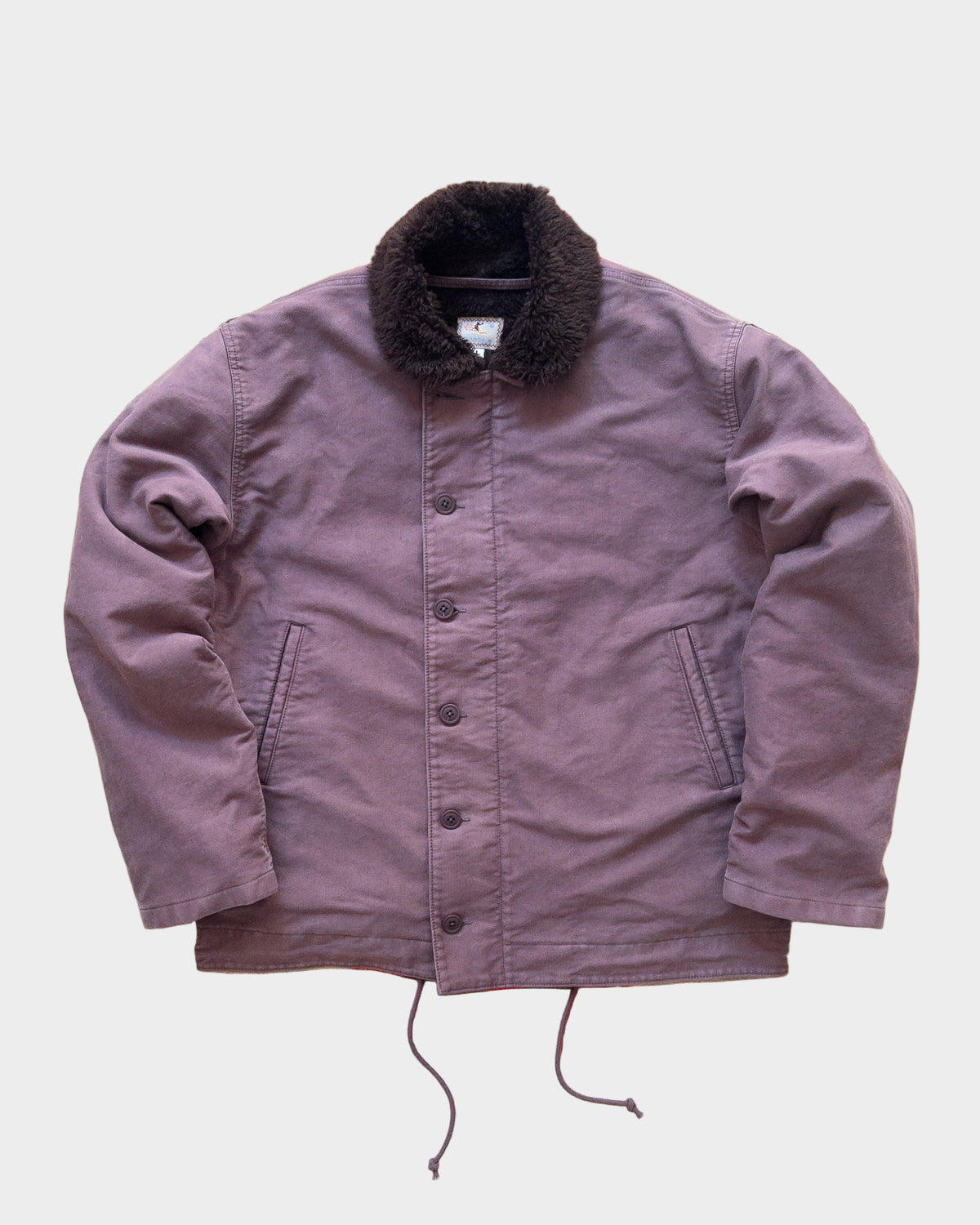Deck Jacket in Dusty Purple