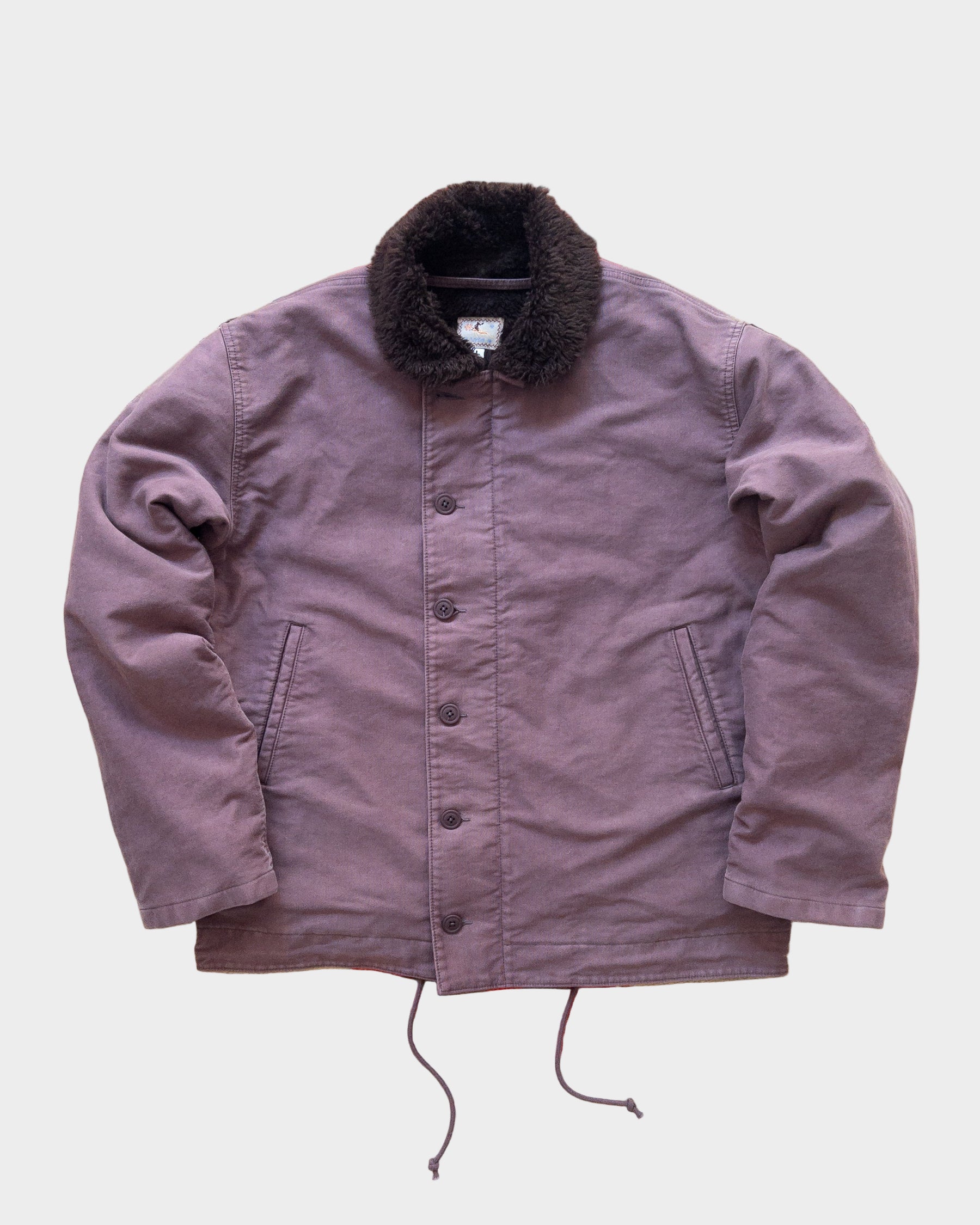 Deck Jacket in Dusty Purple