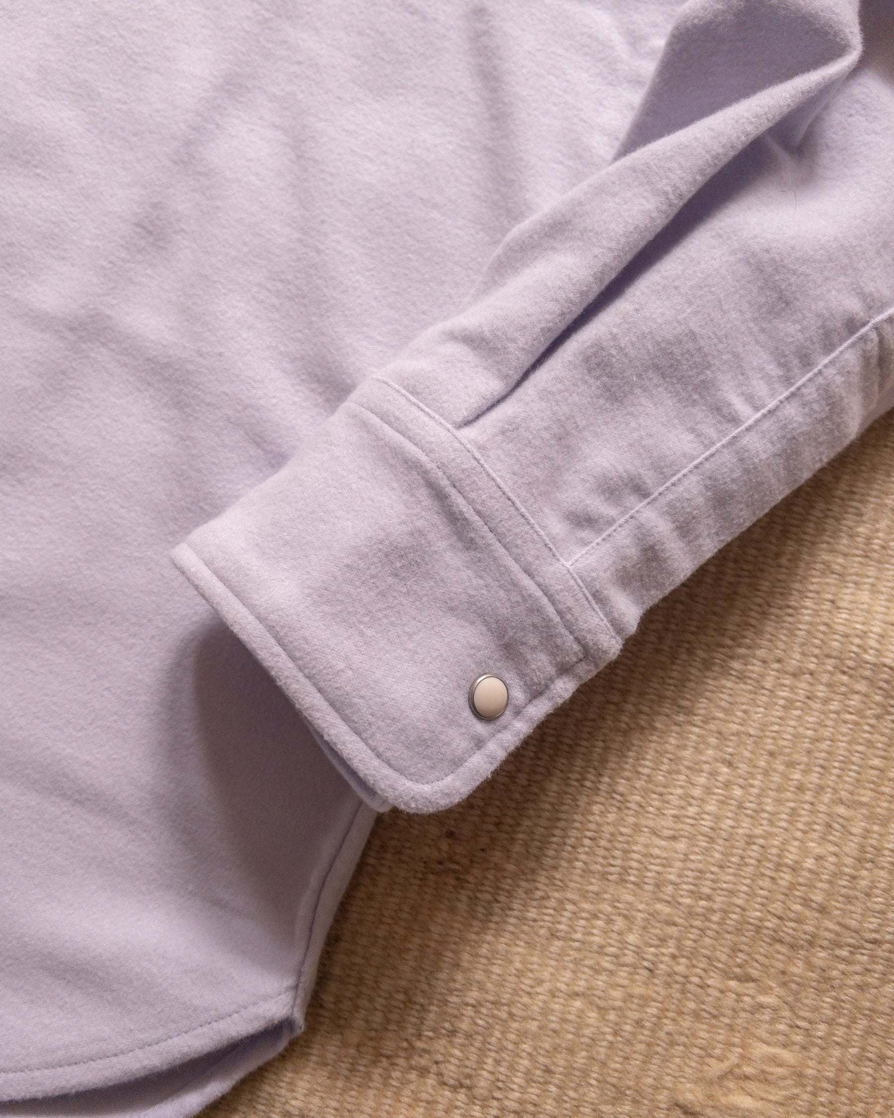 Moleskin Pearlsnap Shirt in Alpenglow