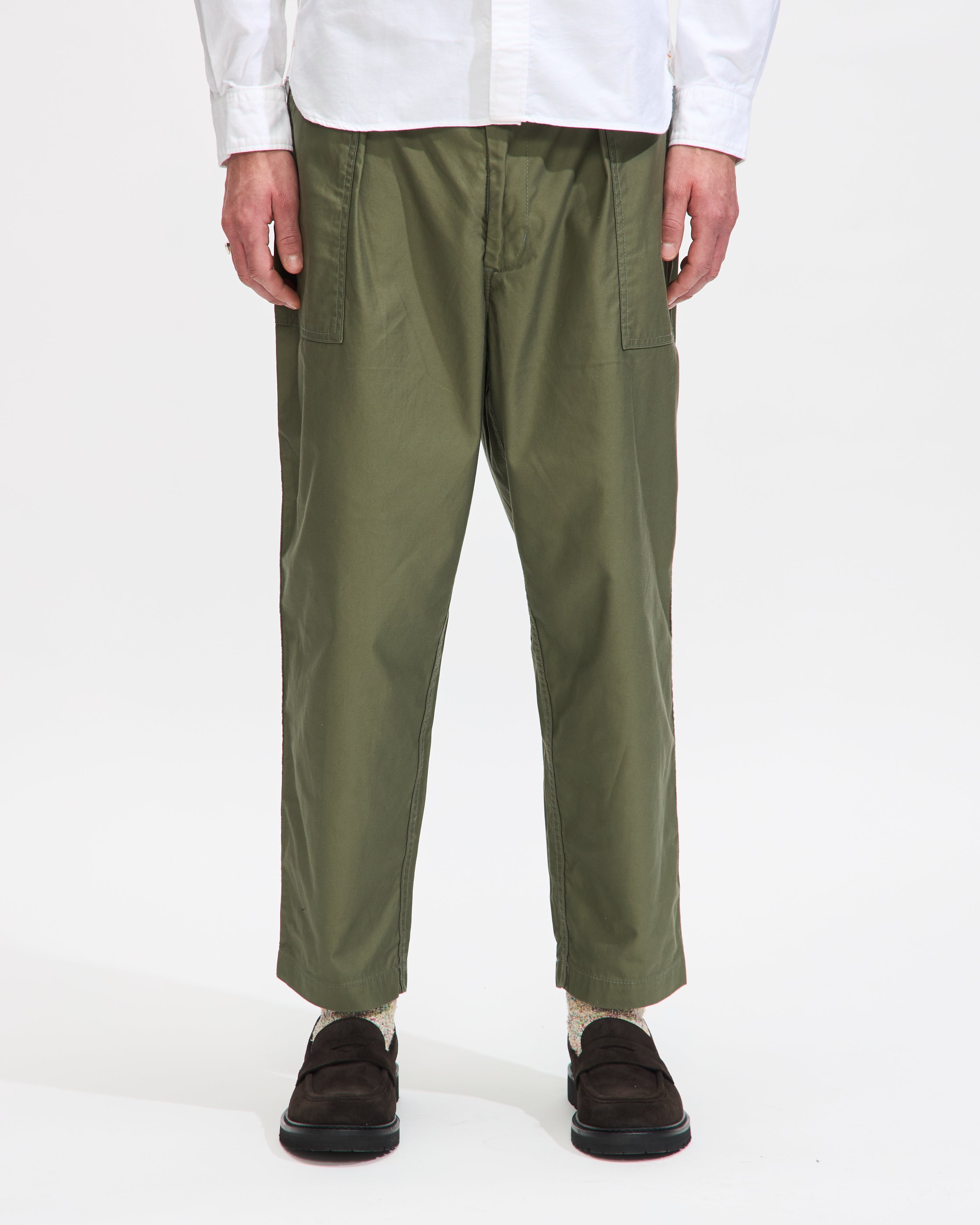 通販でクリスマス Beams Sage In Pant Satin Back 80/3 Baker Pleat 1 Plus パンツ