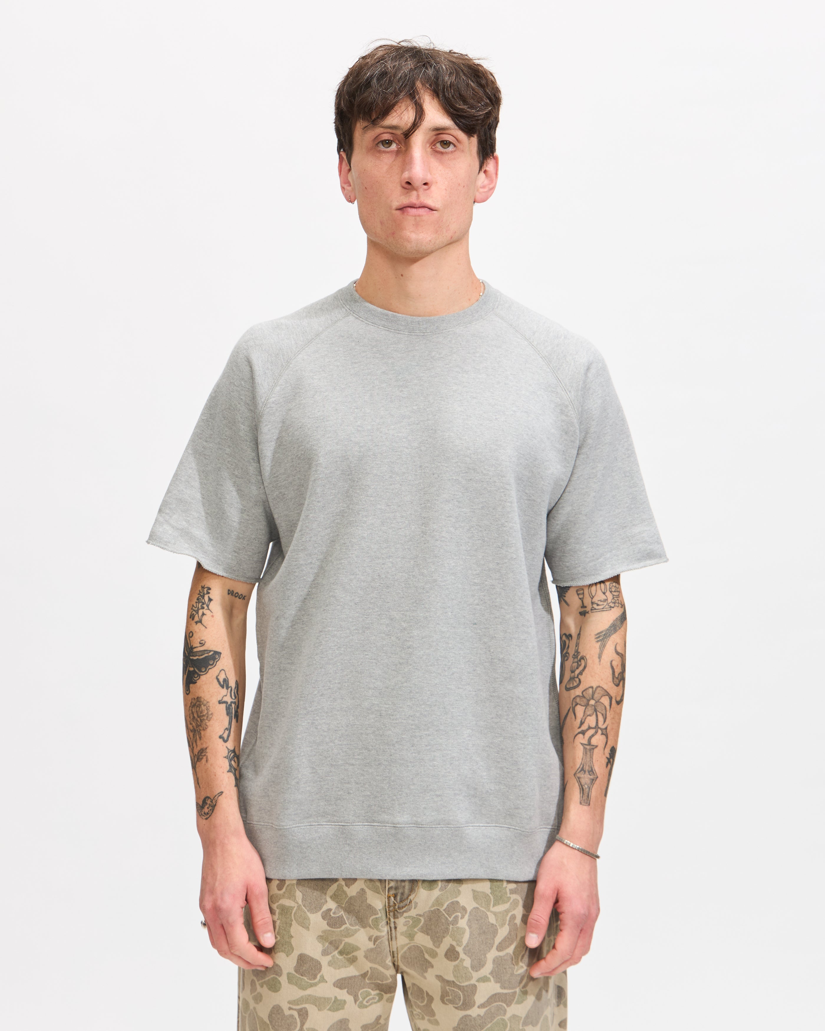✨美品✨ BEAMS SSZ BORO SWEAT 23S-SK1301 Neutral Embroidered BRIDE Athletic Block Gemma Sweatshirt