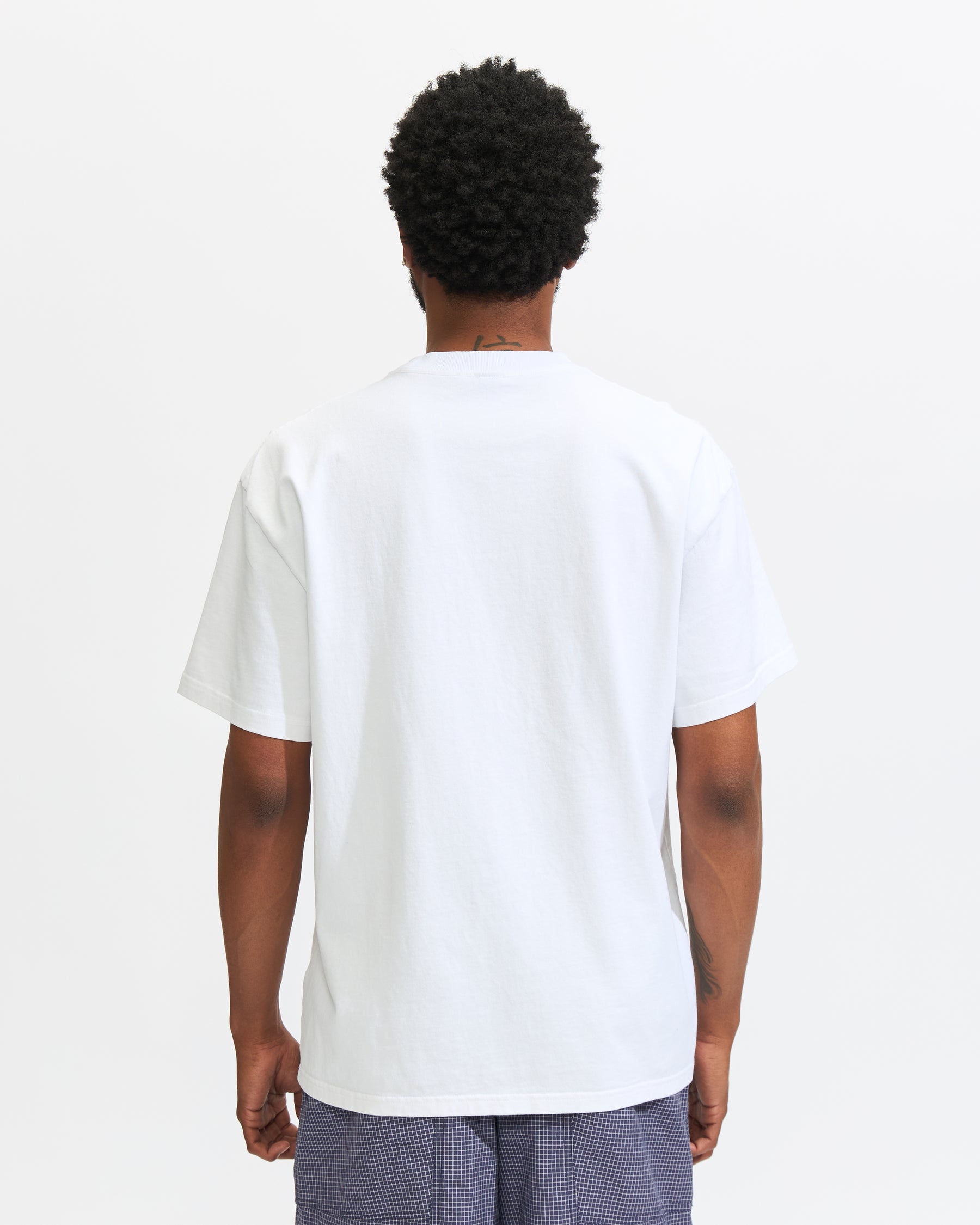 Brain Dead Nuclear Evolution T-Shirt in White Homme Essentials