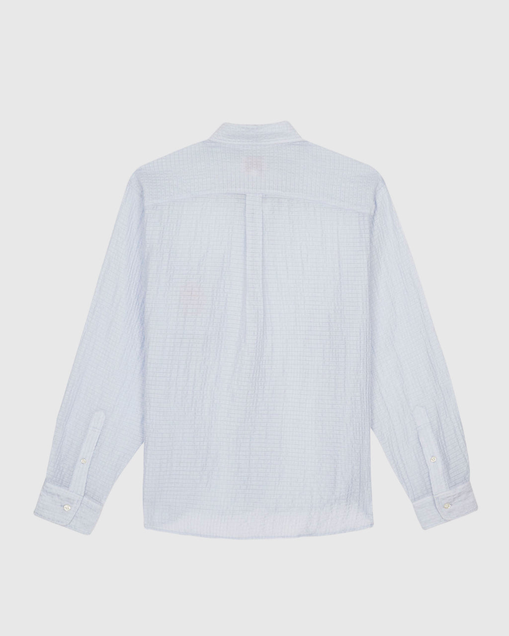 Brooks Brothers California Half Placket Oxford Button Up Shirt in Ice