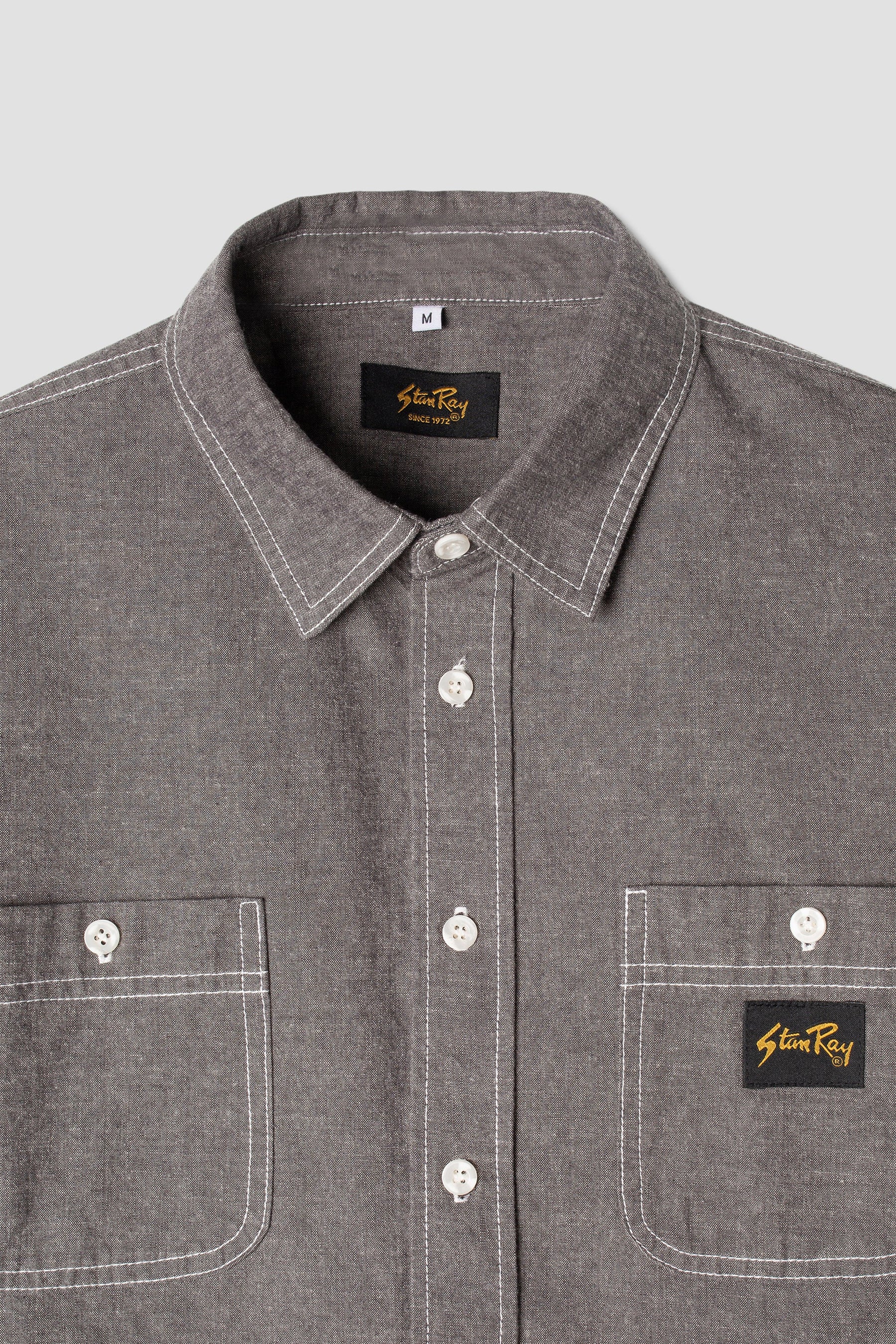 Chambray Shirt in Black