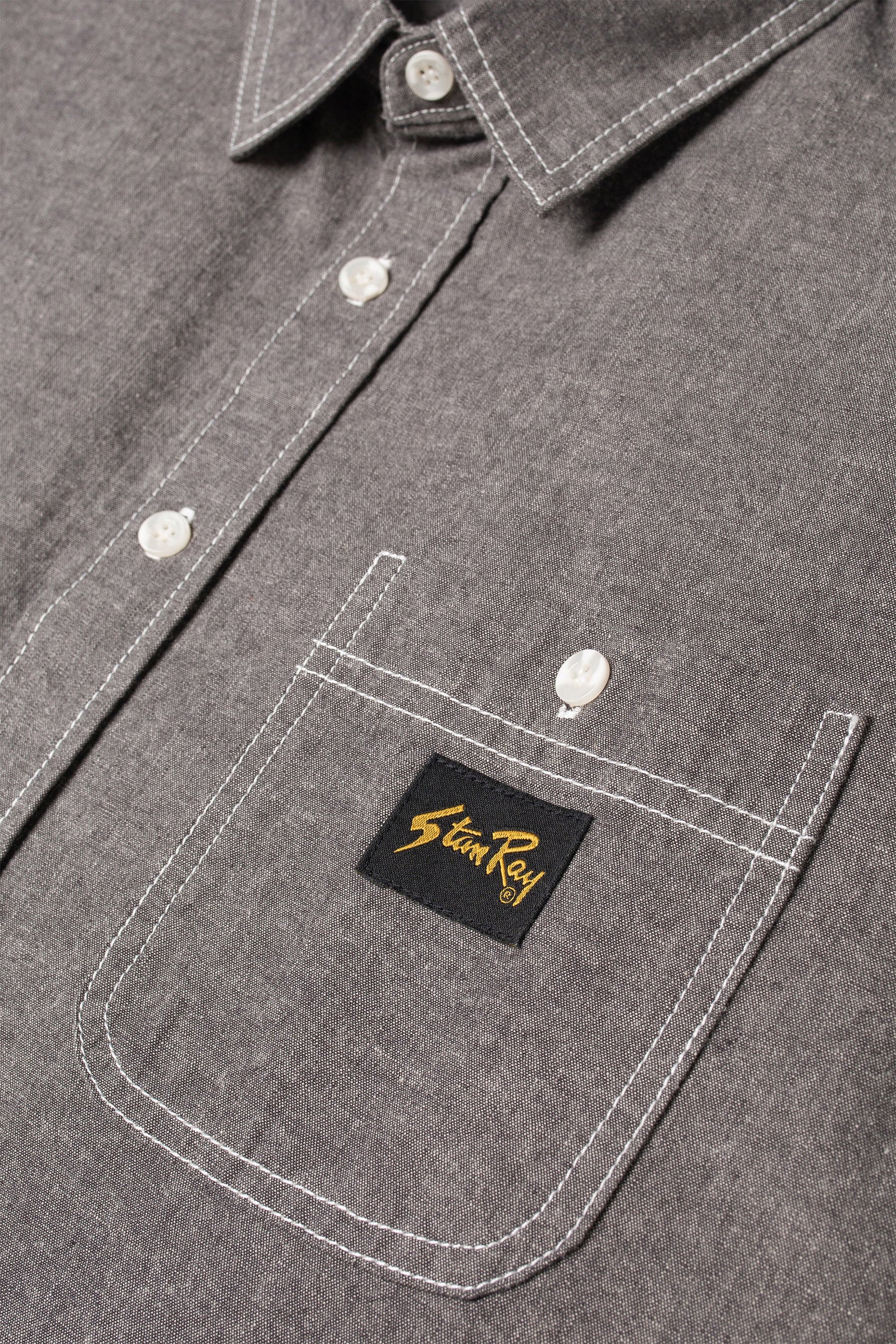 Chambray Shirt in Black