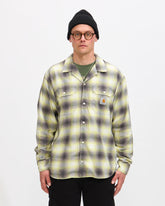 Carhartt WIP Blanchard Shirt in Arctic Lime Homme Essentials