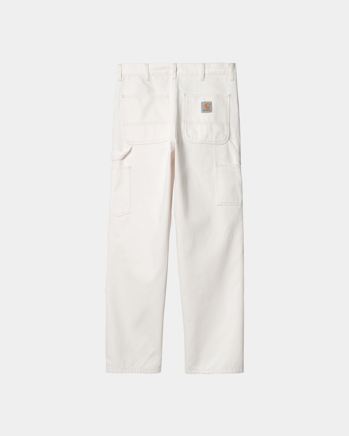 Carhartt WIP Double Knee Denim Pant White Homme Essentials
