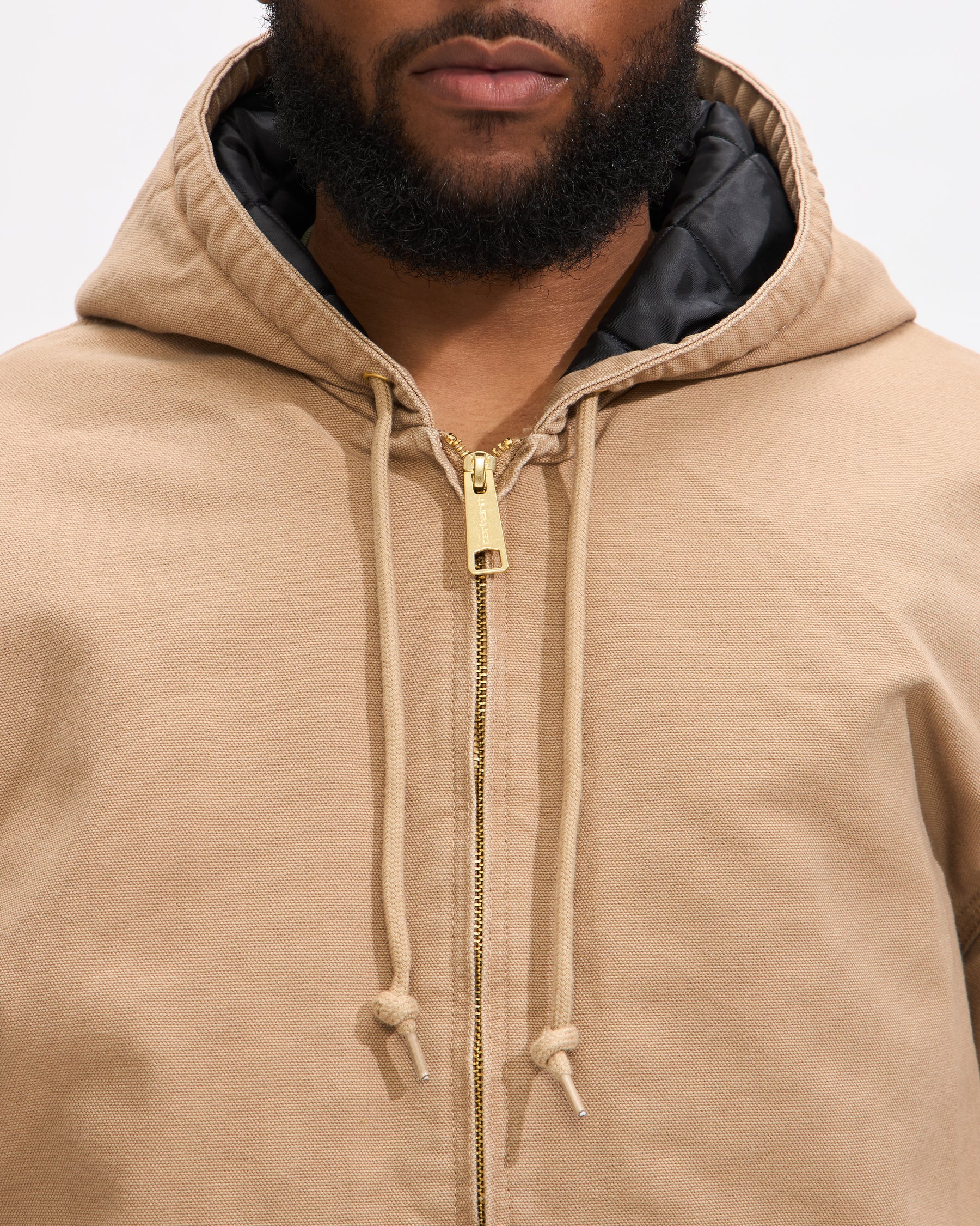 Carhartt WIP OG Active Jacket in Peanut Aged Canvas Homme Essentials