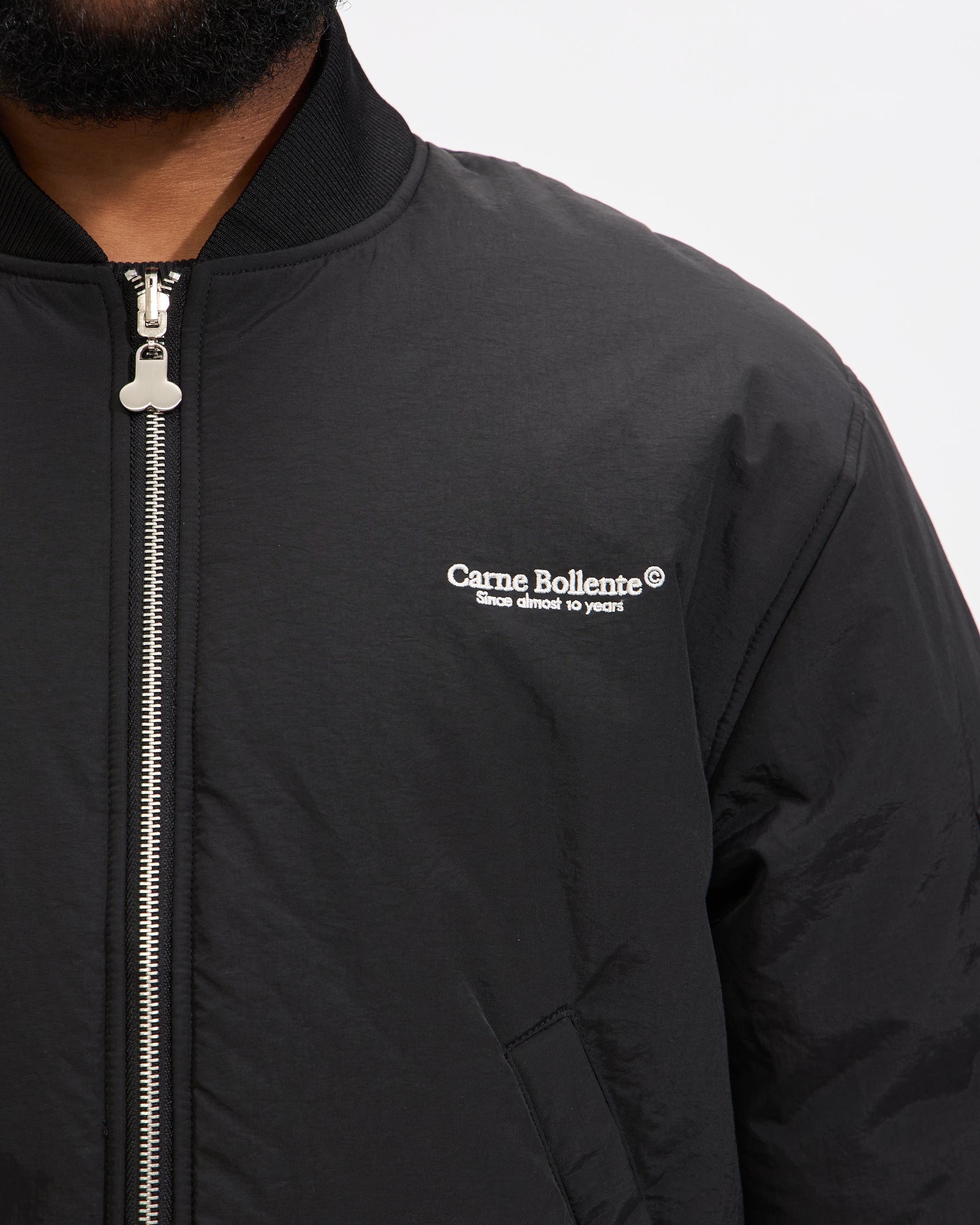 Carne Bollente City Sensations Jacket in Black Homme Essentials