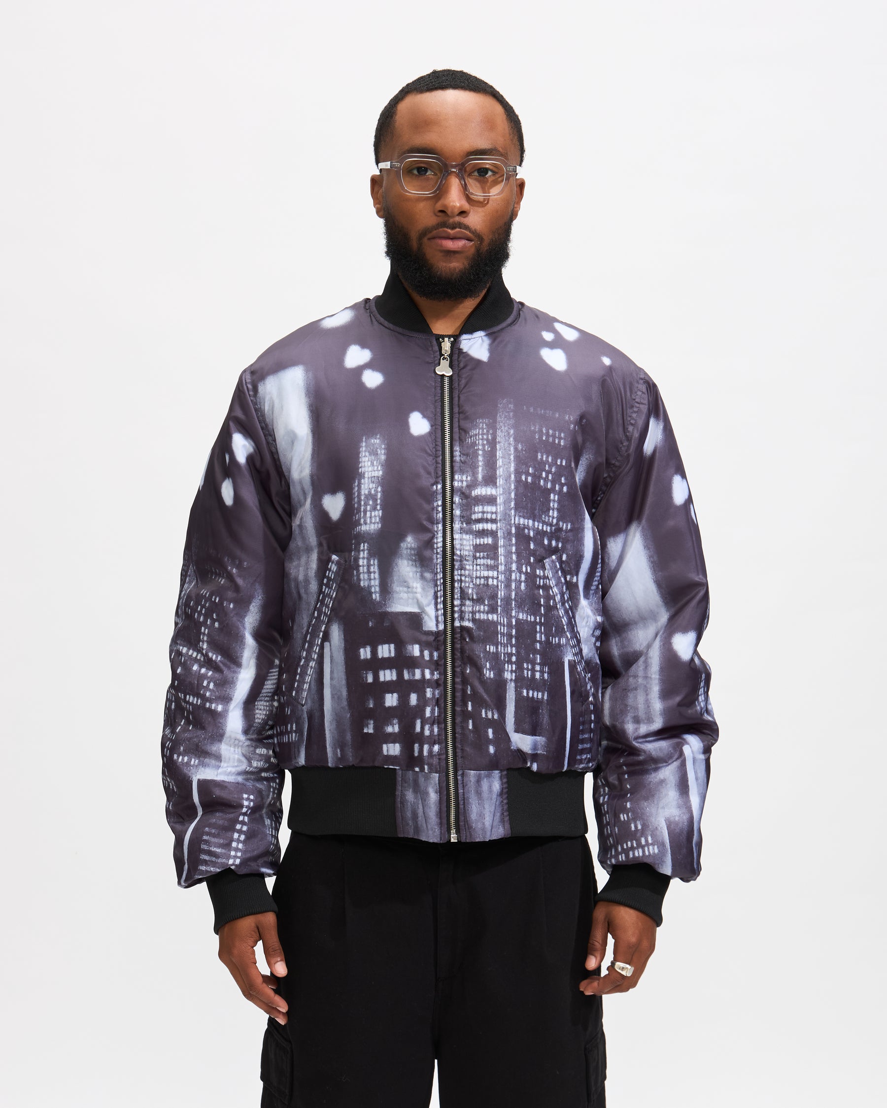 Carne Bollente City Sensations Jacket in Black Homme Essentials