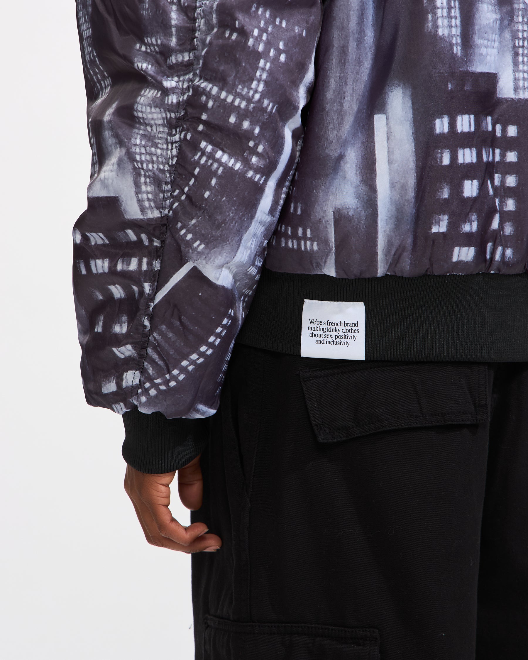 Carne Bollente City Sensations Jacket in Black Homme Essentials