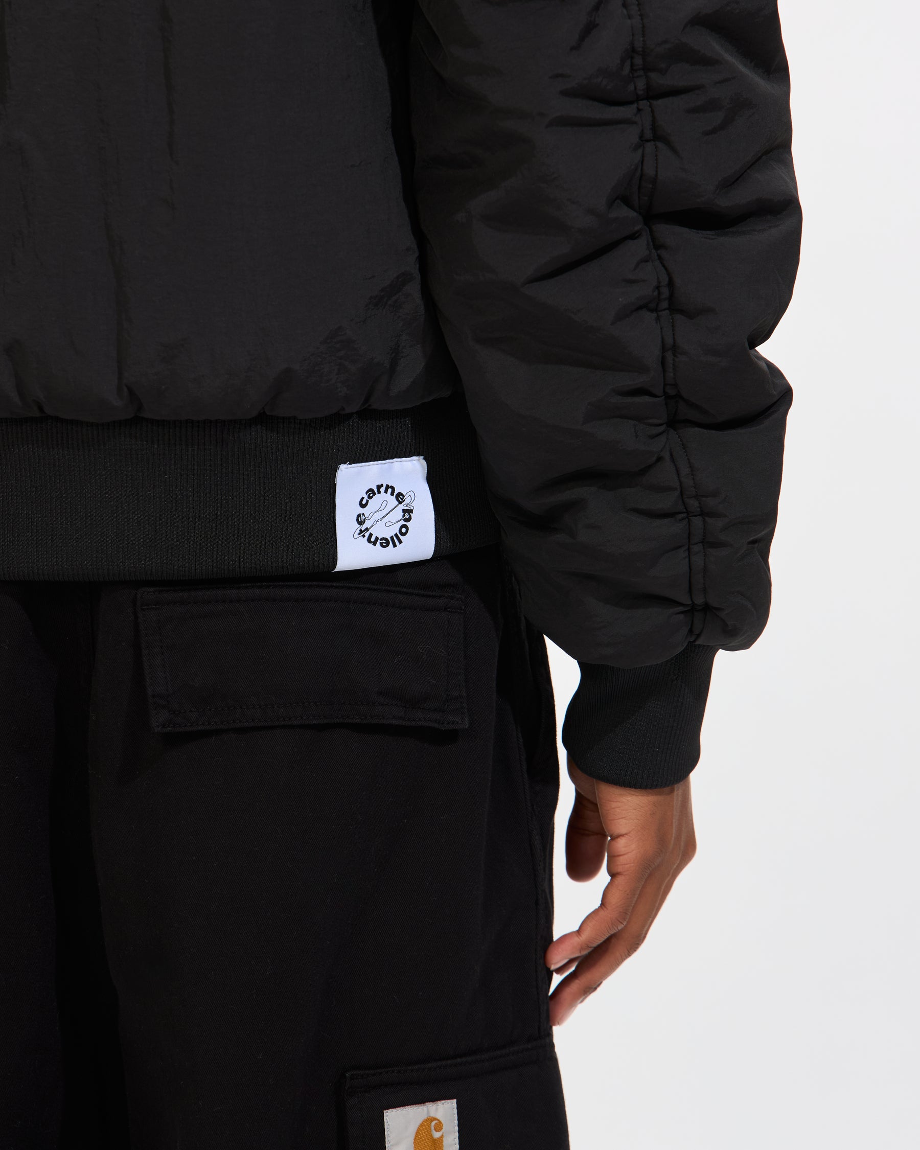 Carne Bollente City Sensations Jacket in Black Homme Essentials