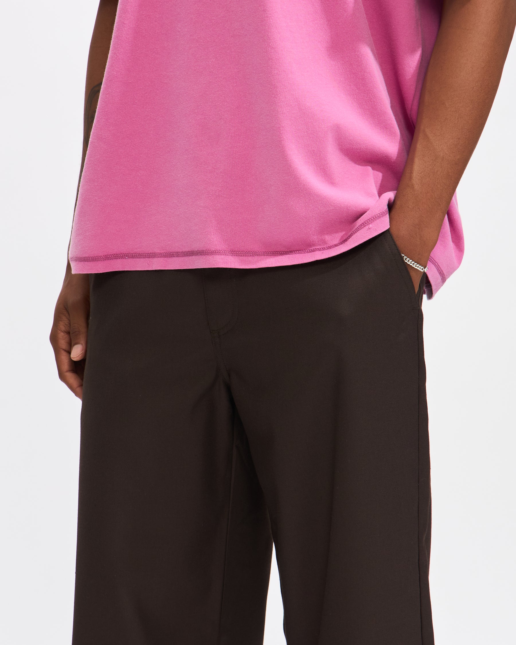 Carne Bollente Night & Day Pants in Brown Homme Essentials