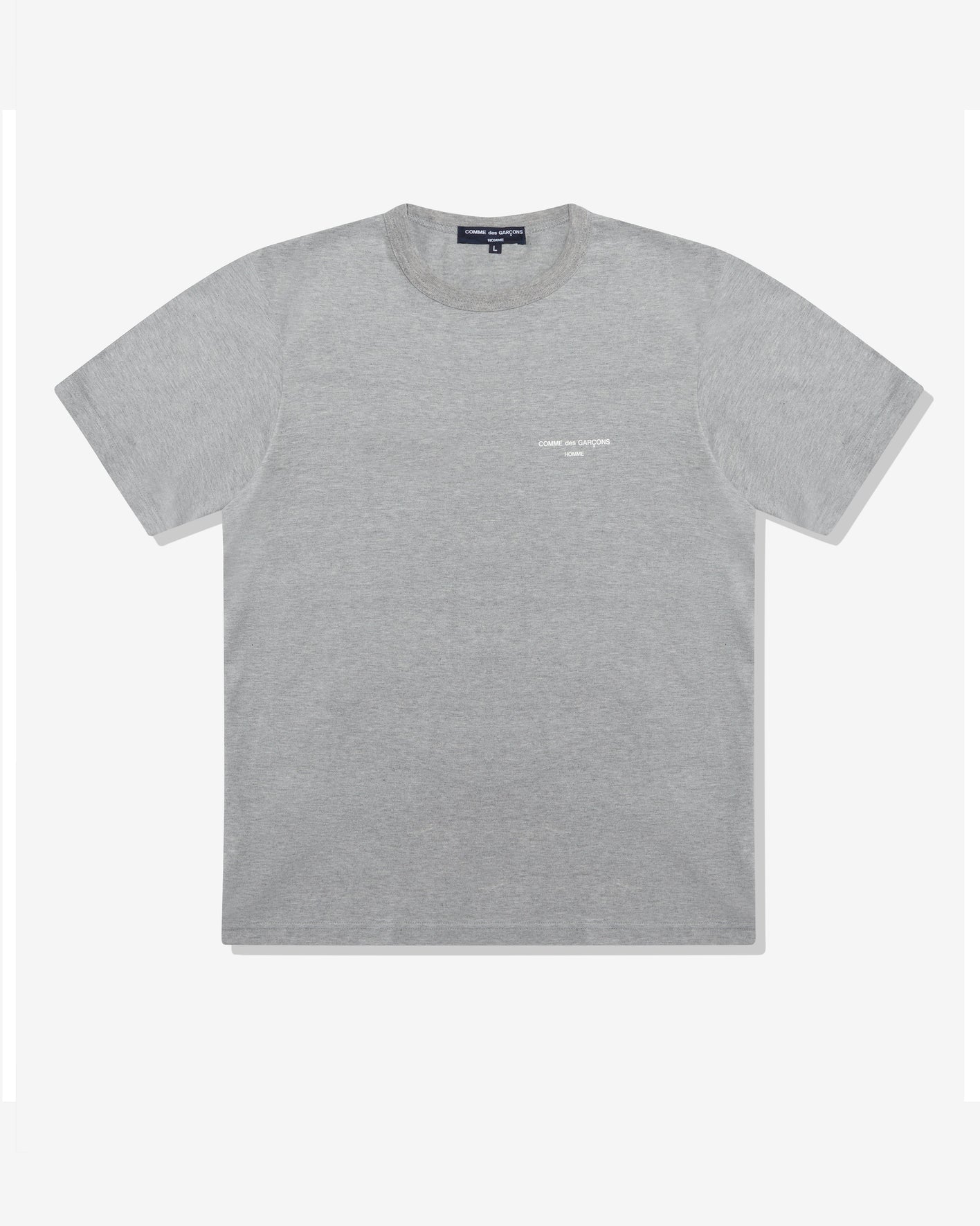 Comme des Garçons Homme Logo T-Shirt in Grey Homme Essentials