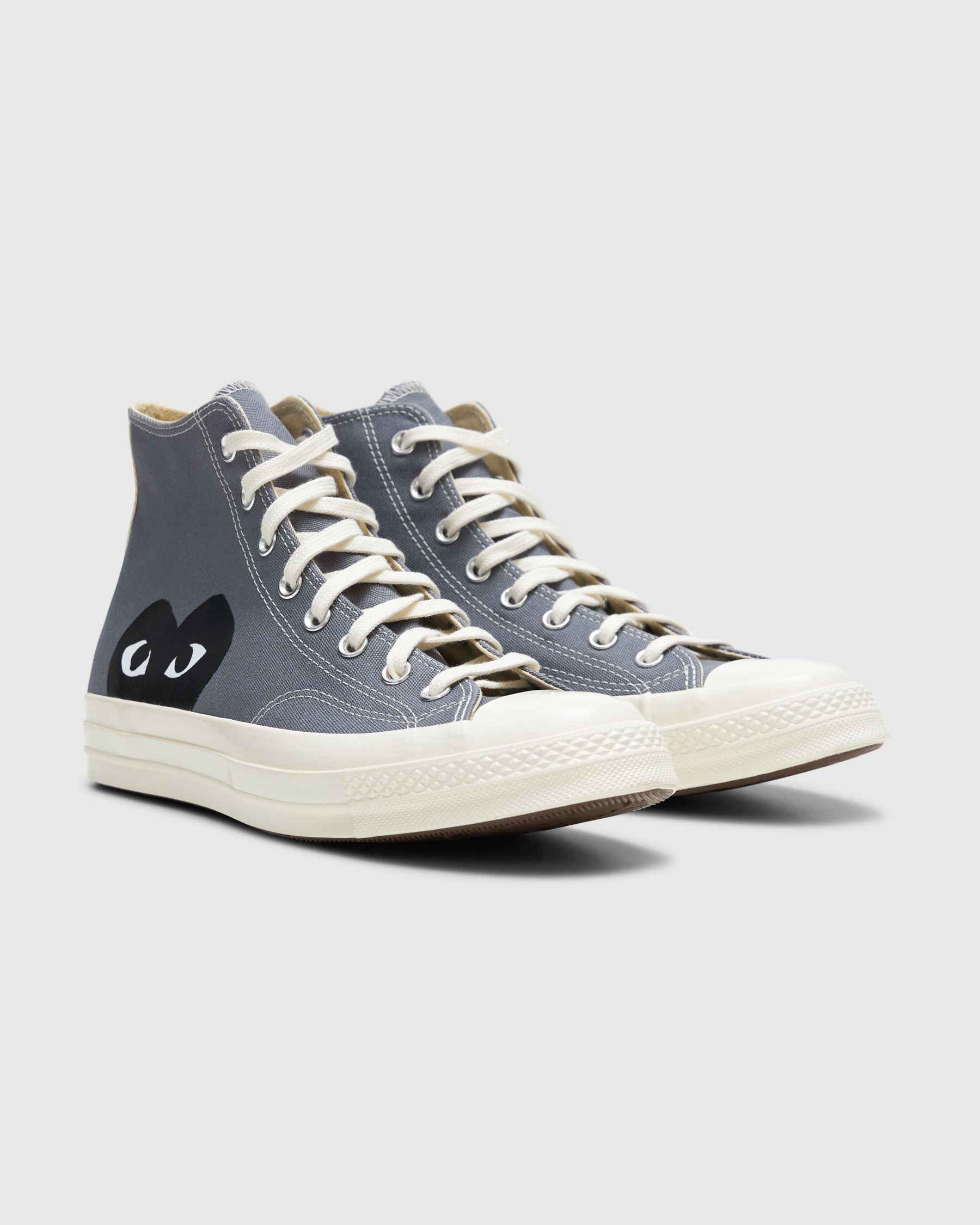 Comme des Garçons Play Black Heart Chuck Taylor All Star '70 High in Grey