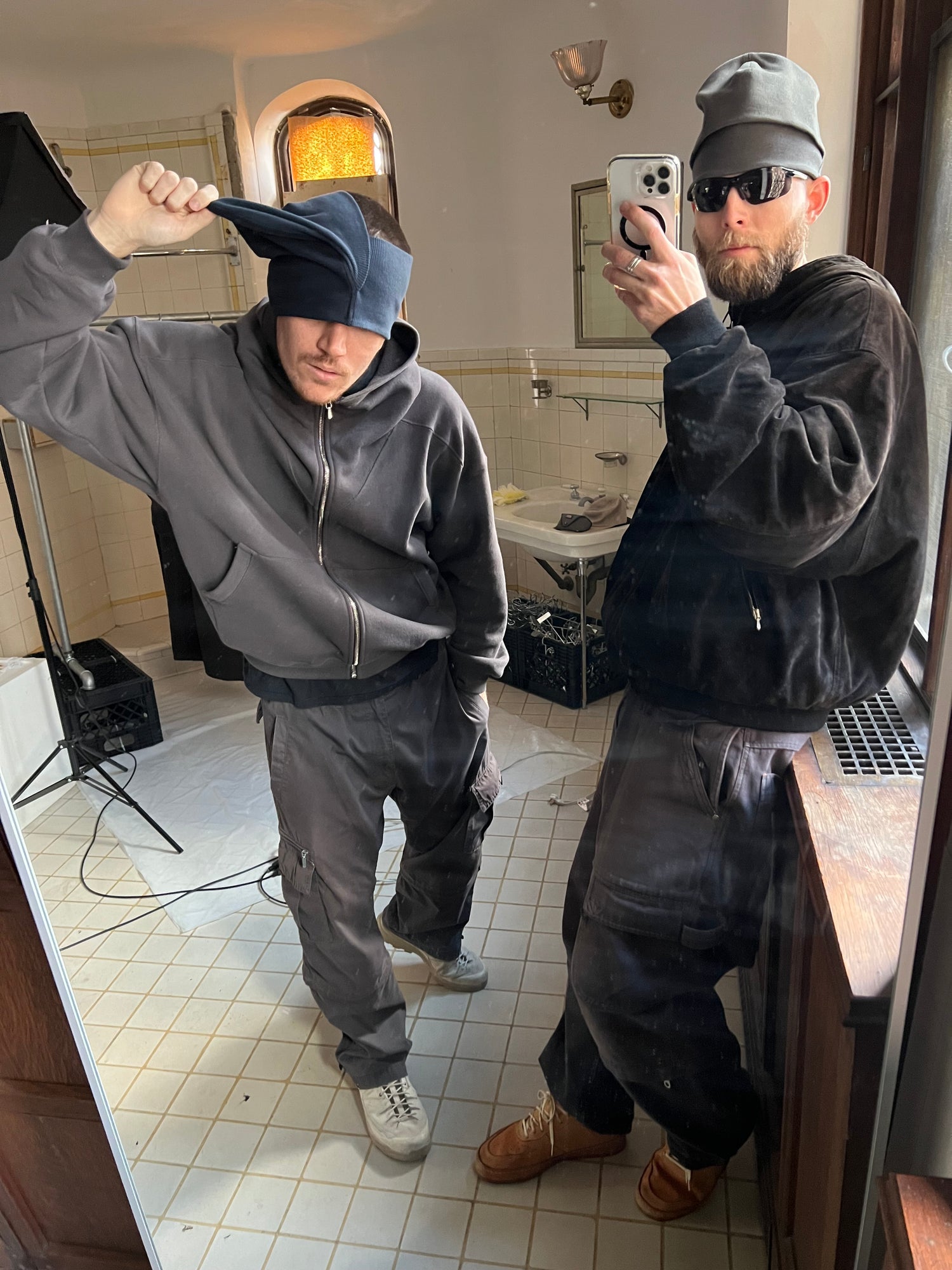 Constant Practice Split Skully in Navy