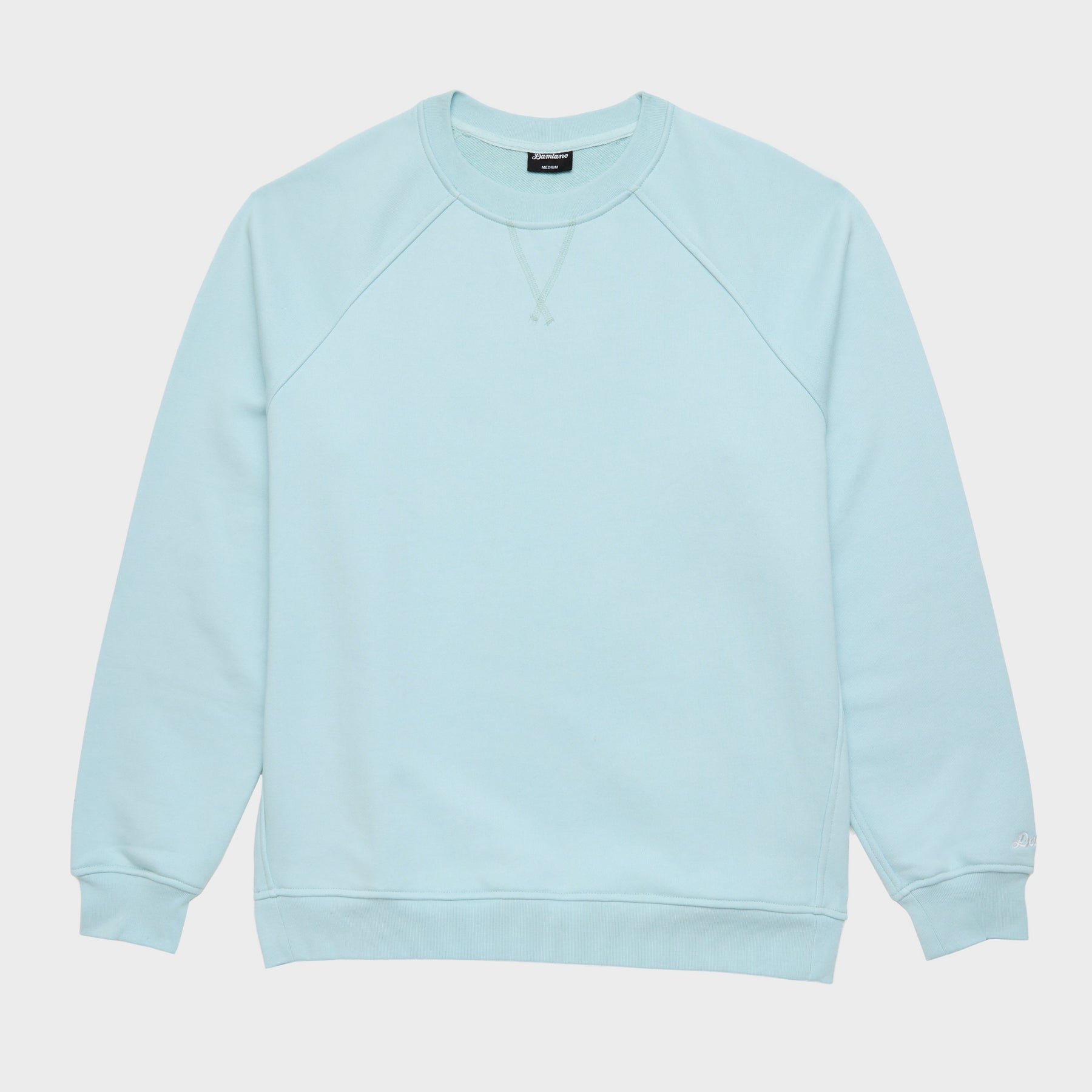 Crewneck Sweatshirt in Powder Blue