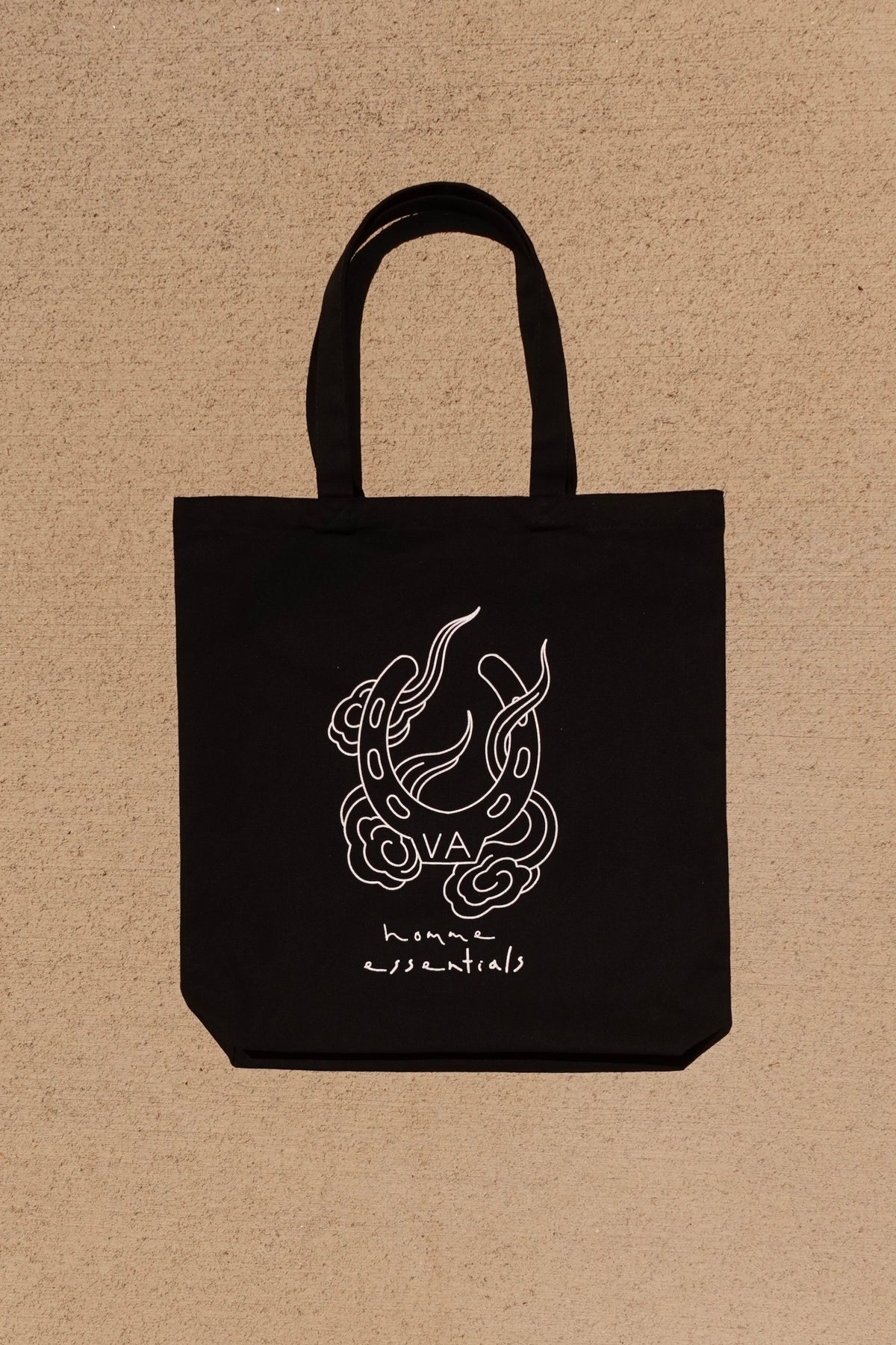Good Luck Anniversary Tote Bag in Black