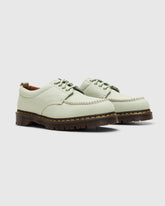 Dr. Martens Lowell Buttersoft Leather Moc Toe Shoes in Sage Green Homme Essentials