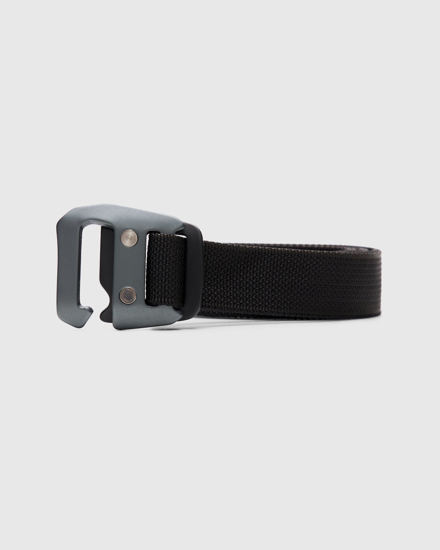 Earth/Studies EQ-102 Webbing Belt in Black Homme Essentials