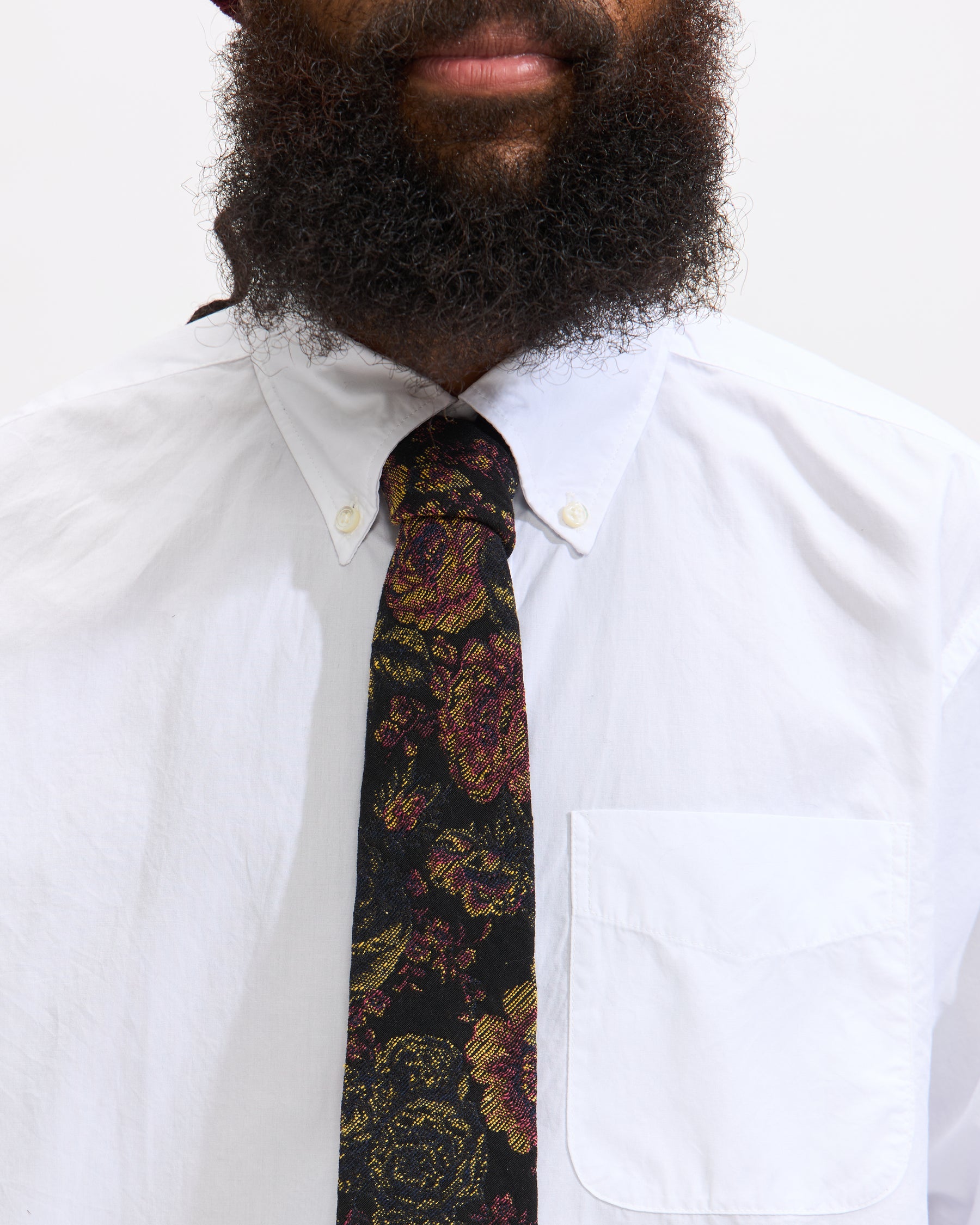 Engineered Garments 19 Century BD Shirt in White 100's 2Ply Broadcloth Homme Essentials