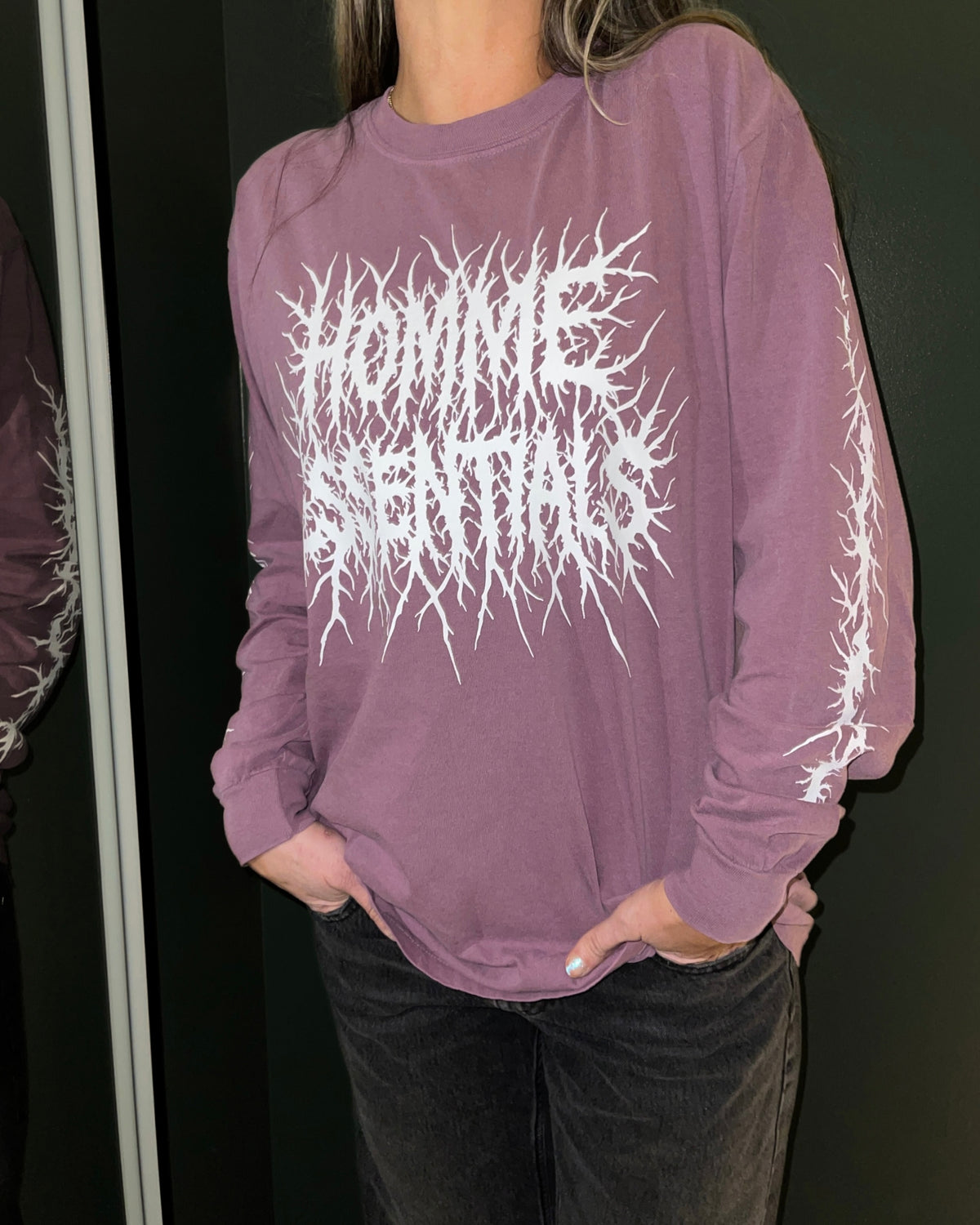 Grindcore L/S Shirt in Berry