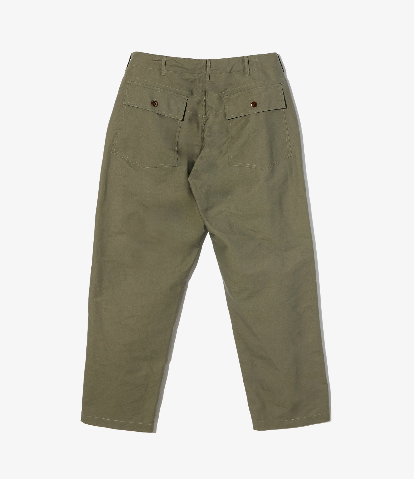 Fatigue Pant in Olive Cotton Double Cloth