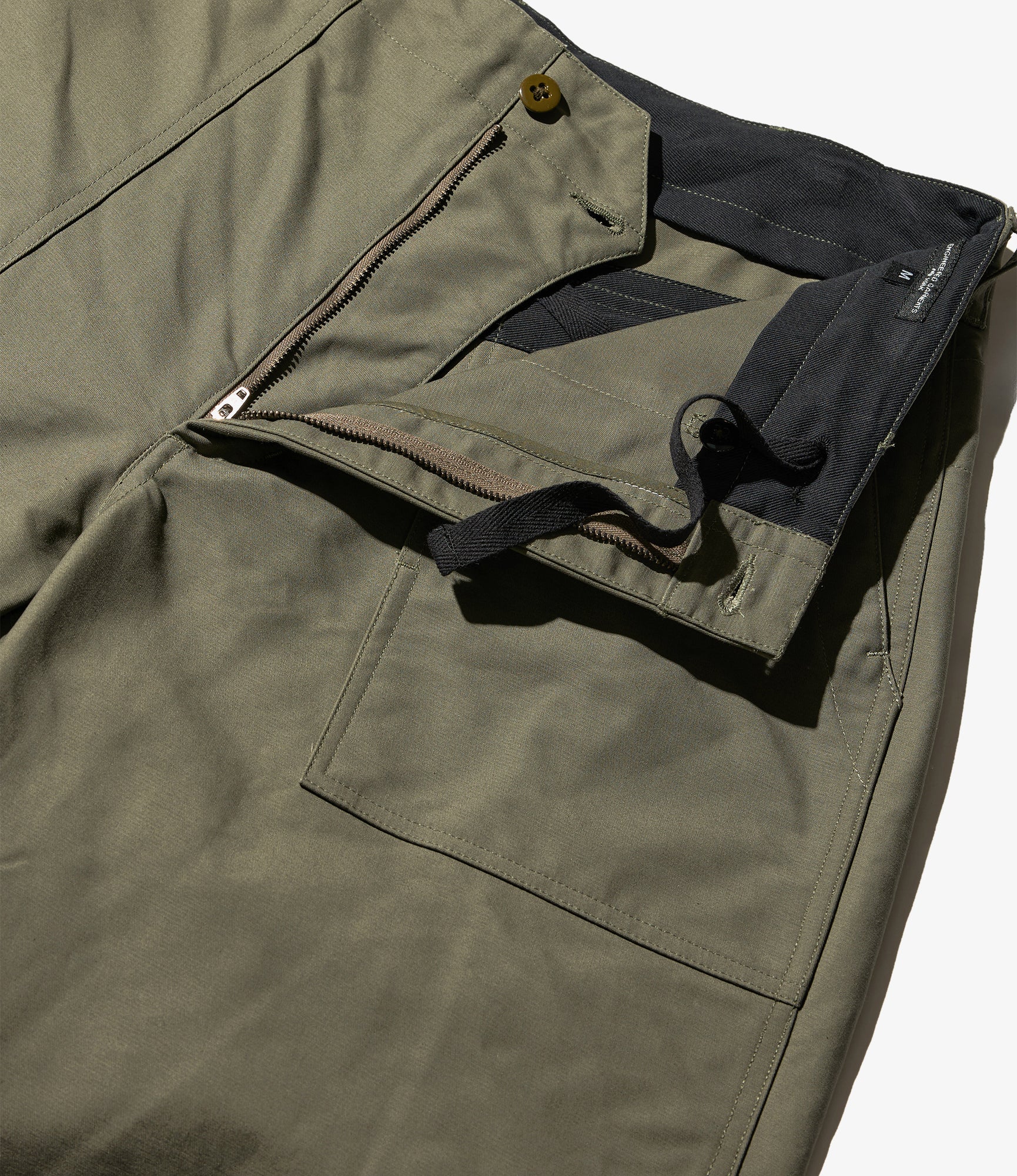 Fatigue Pant in Olive Cotton Double Cloth