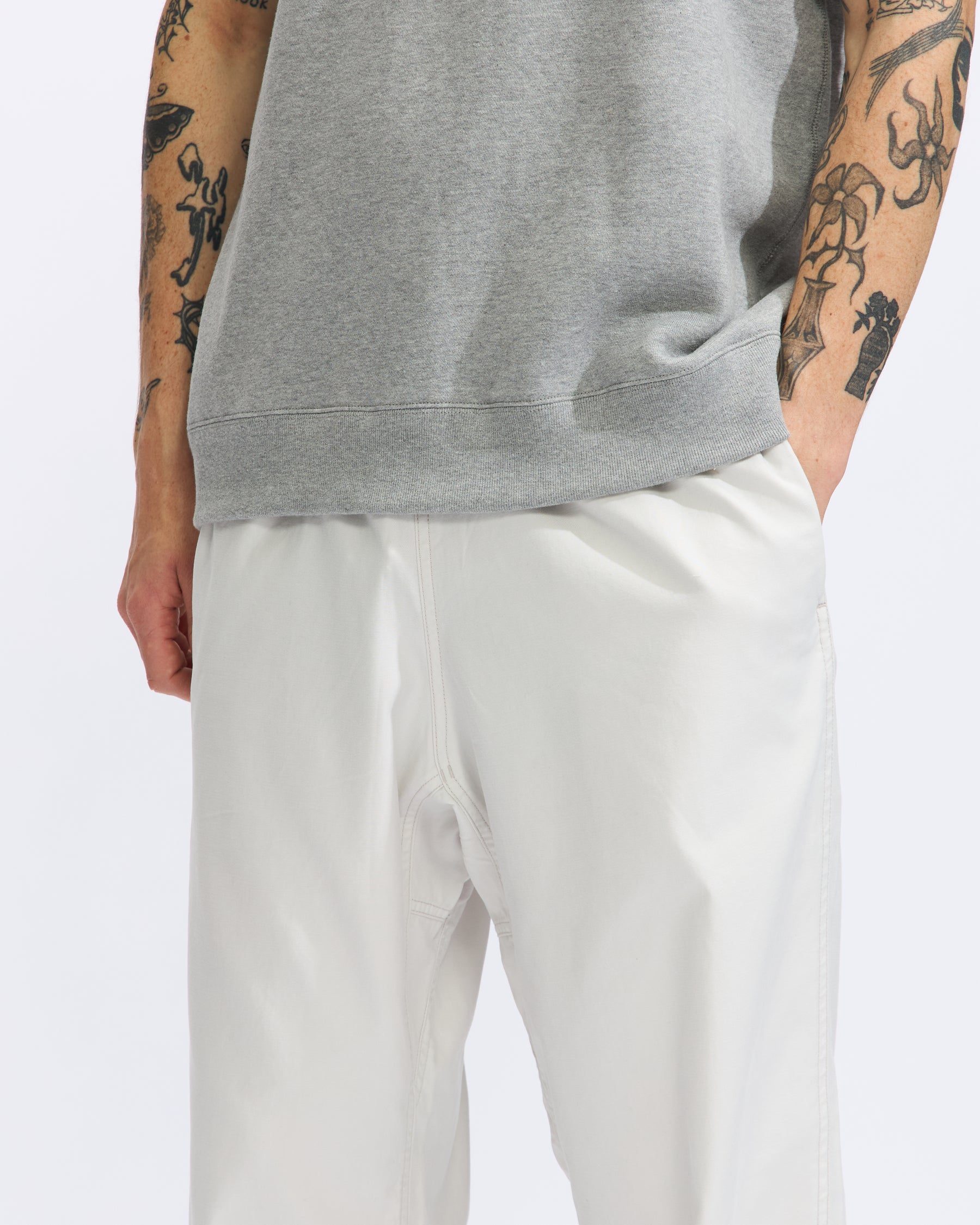 Gramicci Swell Pant in Stone Homme Essentials