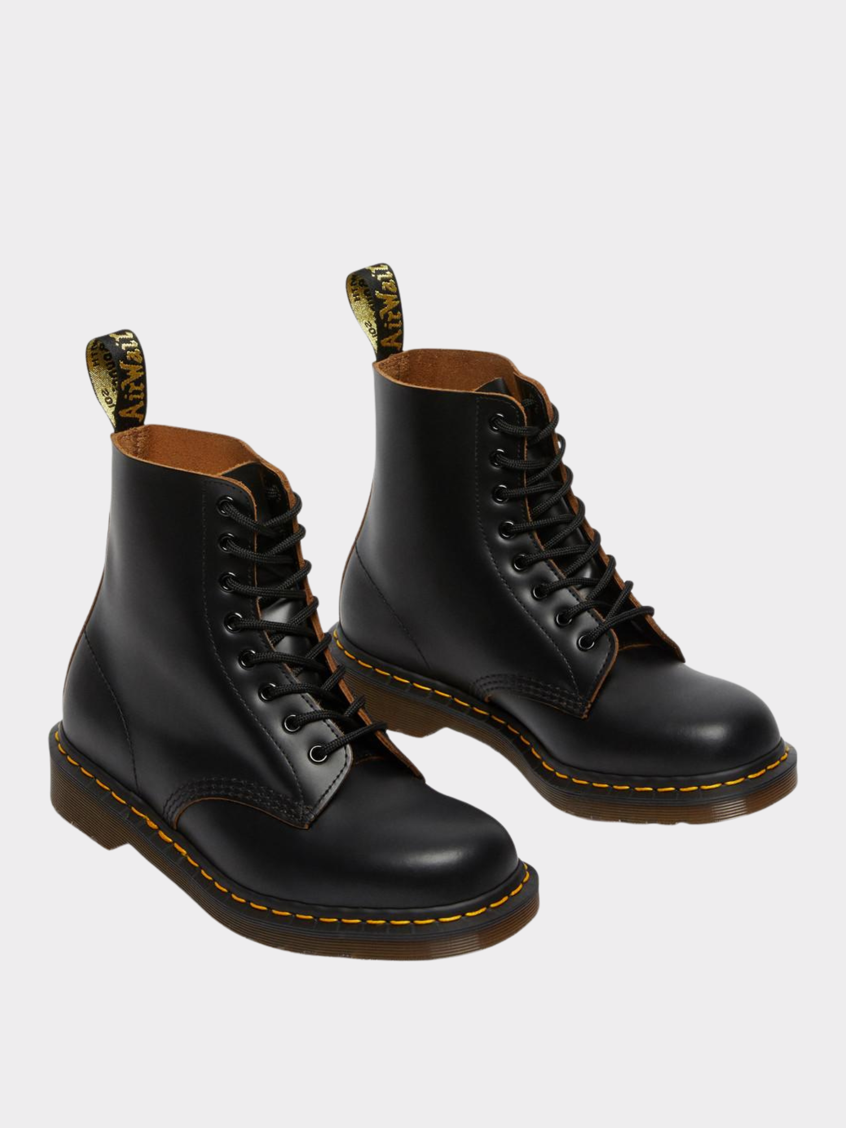 Dr. Martens 1460 Vintage Lace Up Boots Black Quilon : Homme Essentials