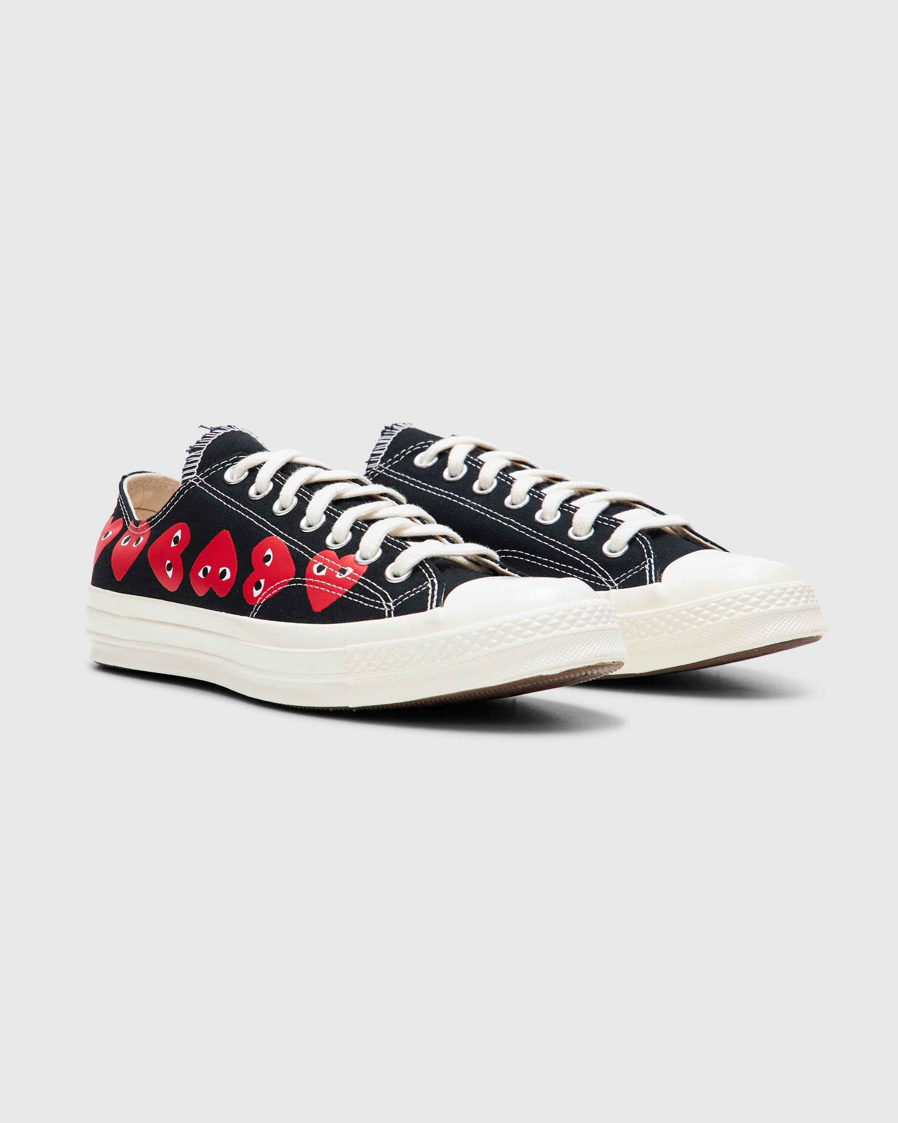 Multi Red Heart Chuck Taylor All Star '70 Low in Black