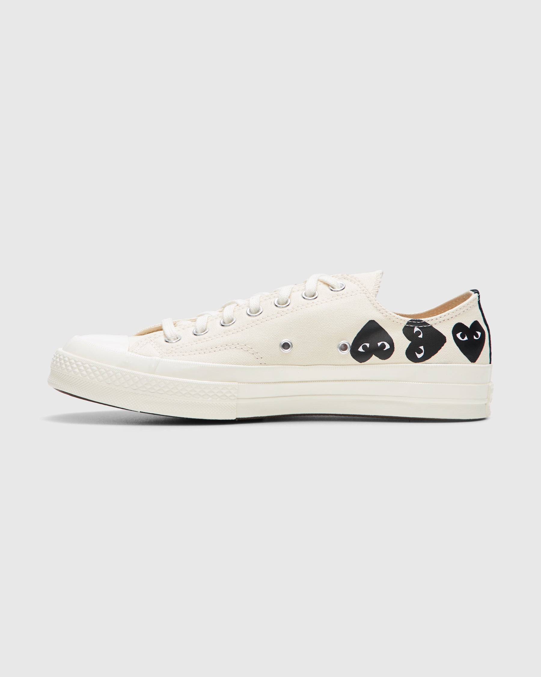 Multi Black Heart Chuck Taylor All Star '70 Low in White