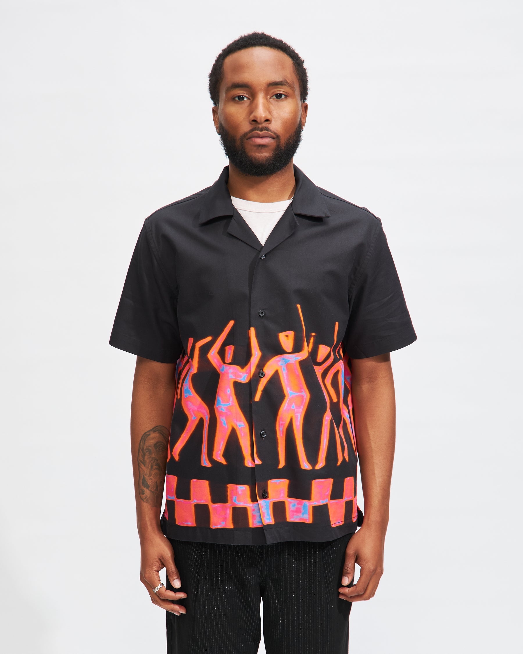 Canty Dancer SS Shirt in Black